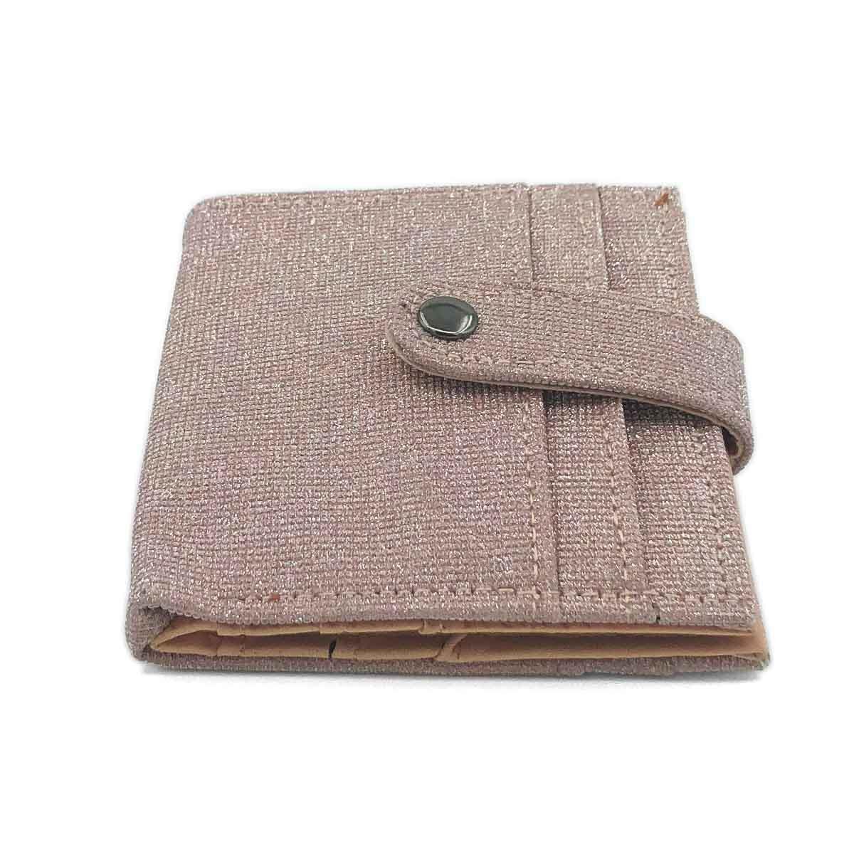 Simli Çıtçıt Kapaklı Pembe Kartlık