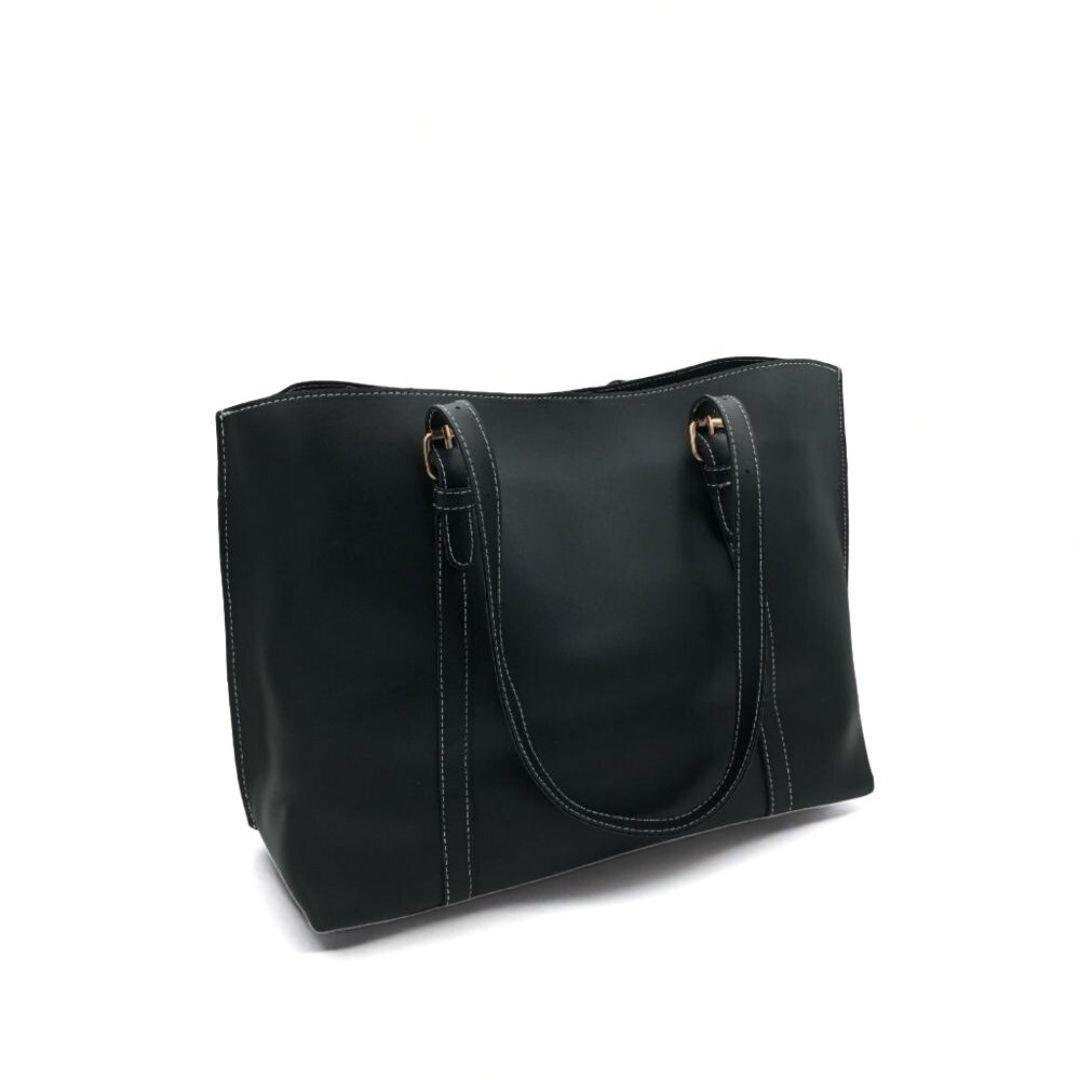 Siyah Beyaz Dikişli 