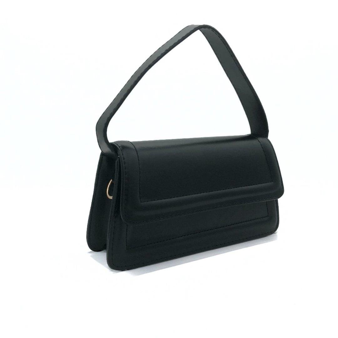 Siyah Nova Çapraz ve El Çantası