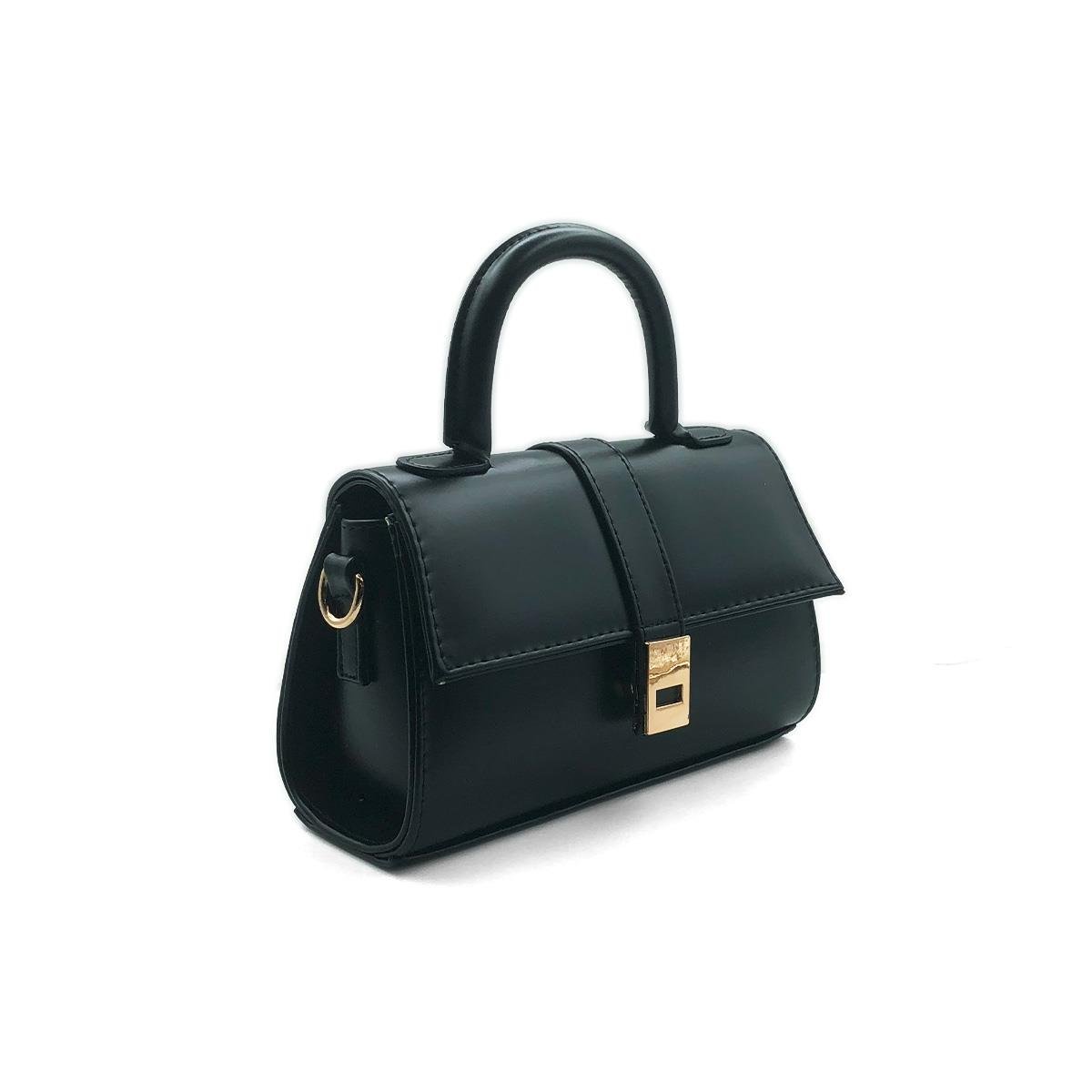 Siyah Stella Mini Çapraz Askılı Çanta