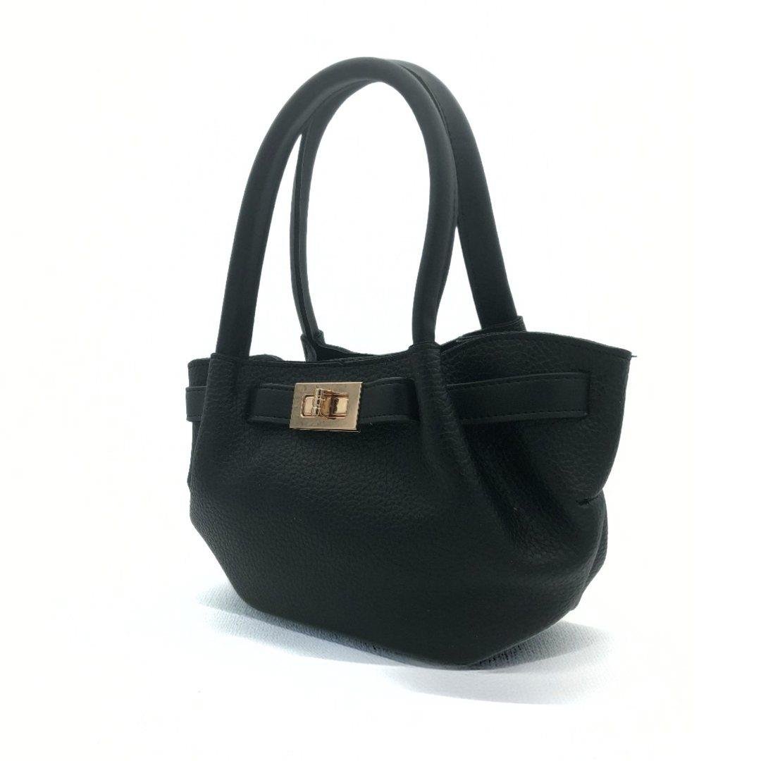 Siyah Vienna Omuz ve El Çantası