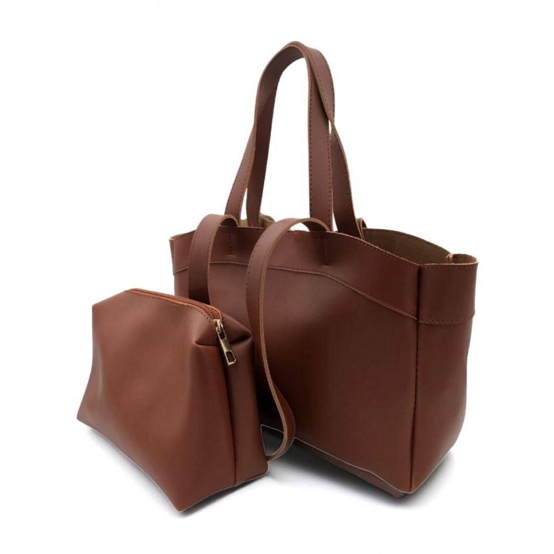 Taba Yavru Çantalı Büyük Lizbon Omuz Çantası Seti