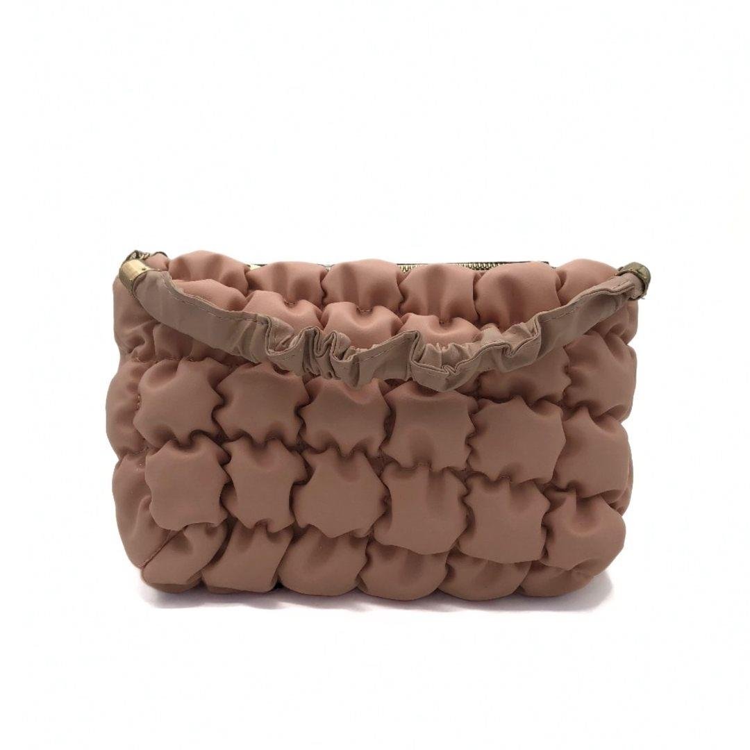 Yavru Ağzı Rengi Pofuduk Çapraz Çanta