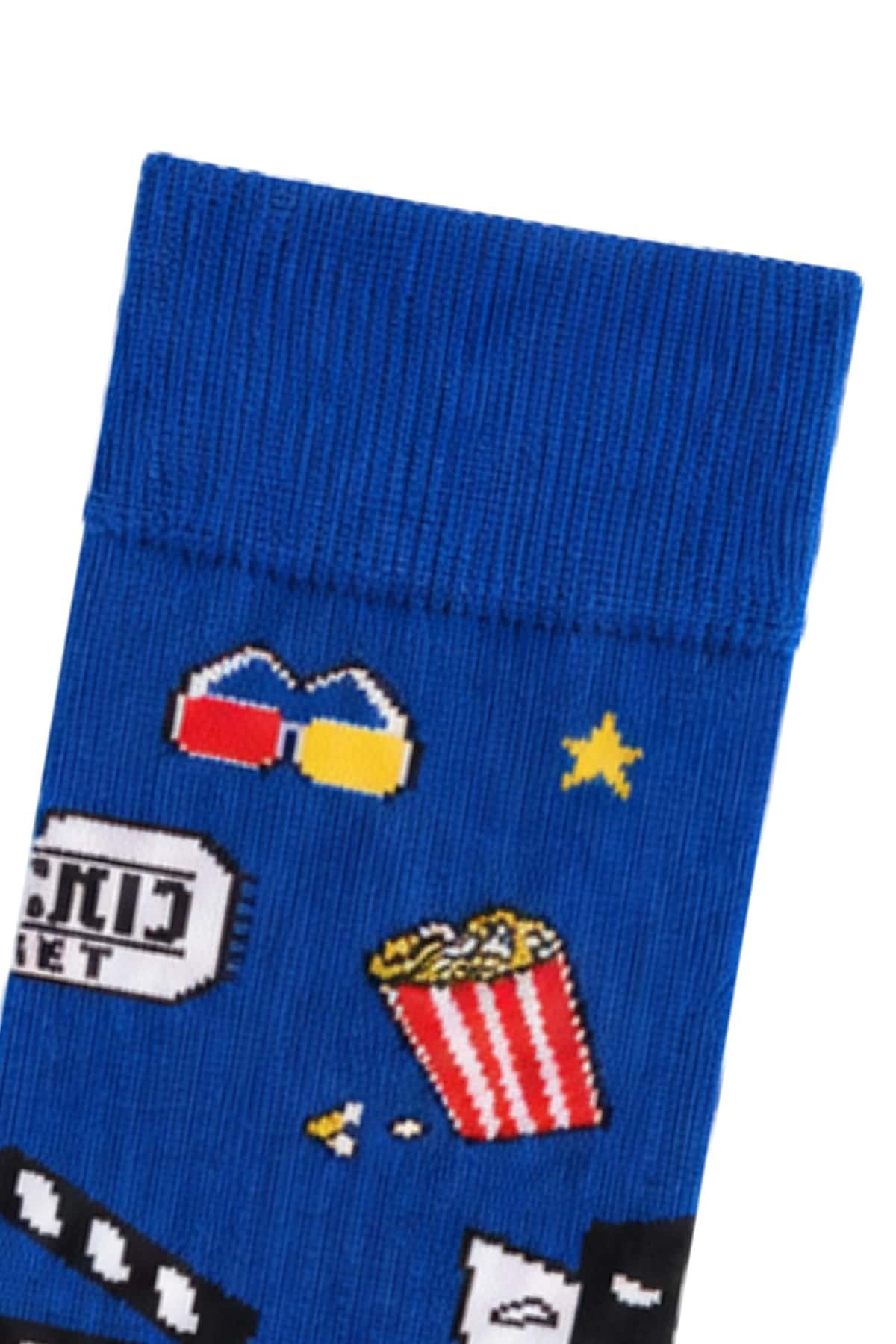 Erkek Sinema Temalı Çorap