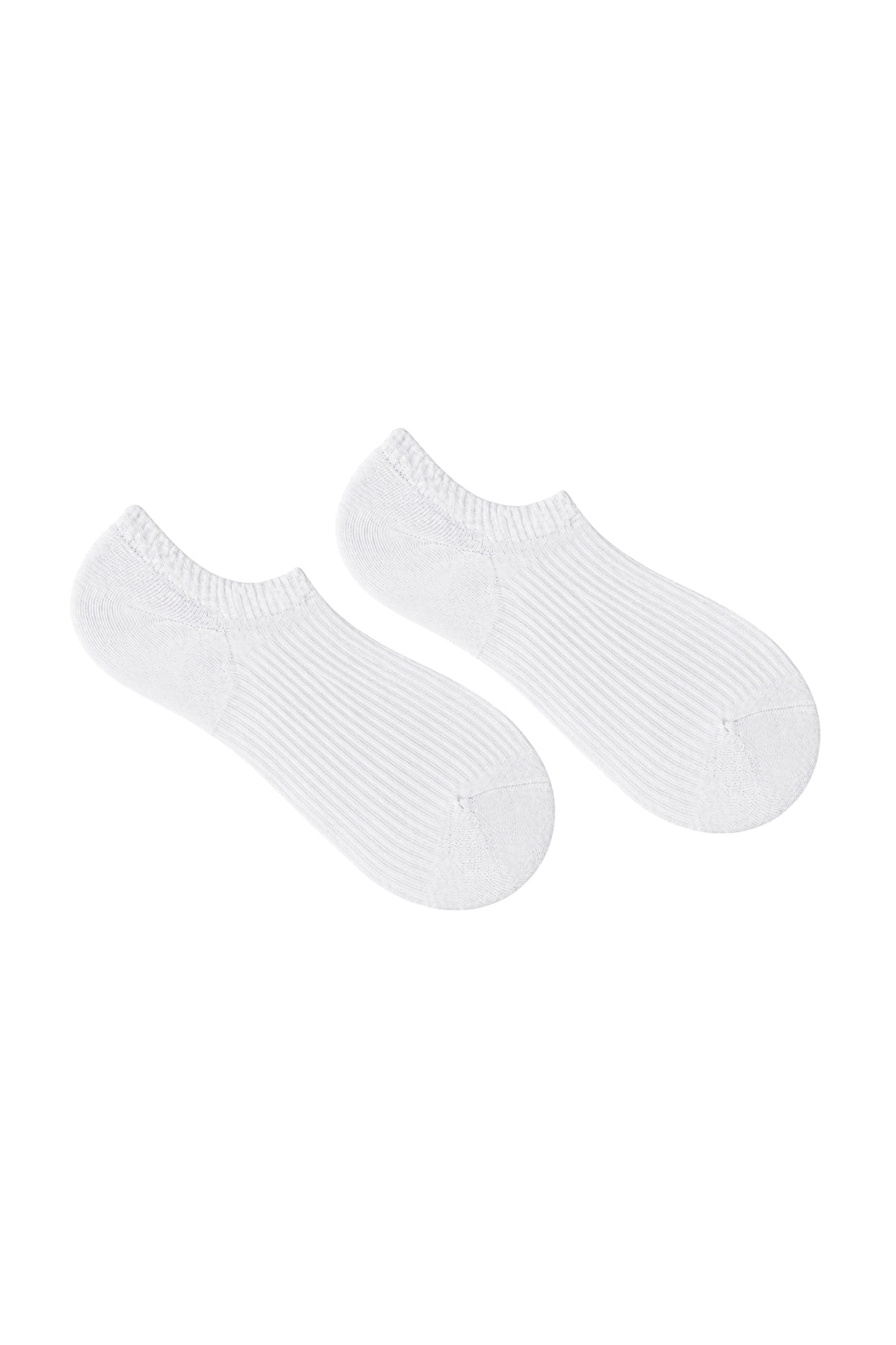 Kadın Çizgili Basic Sneaker Çorap