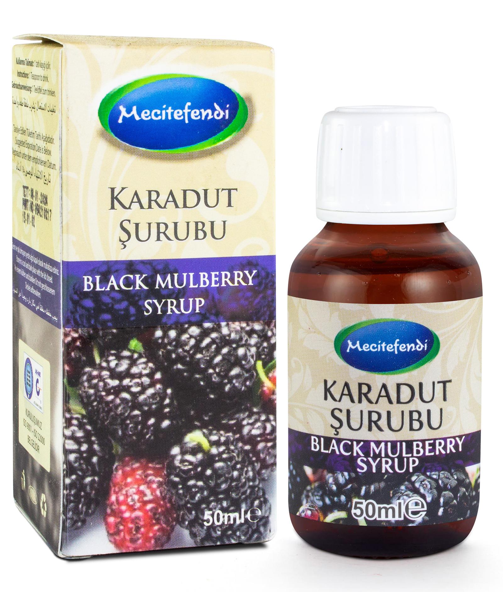  MECİTEFENDİ KARADUT ŞURUBU 50ML 