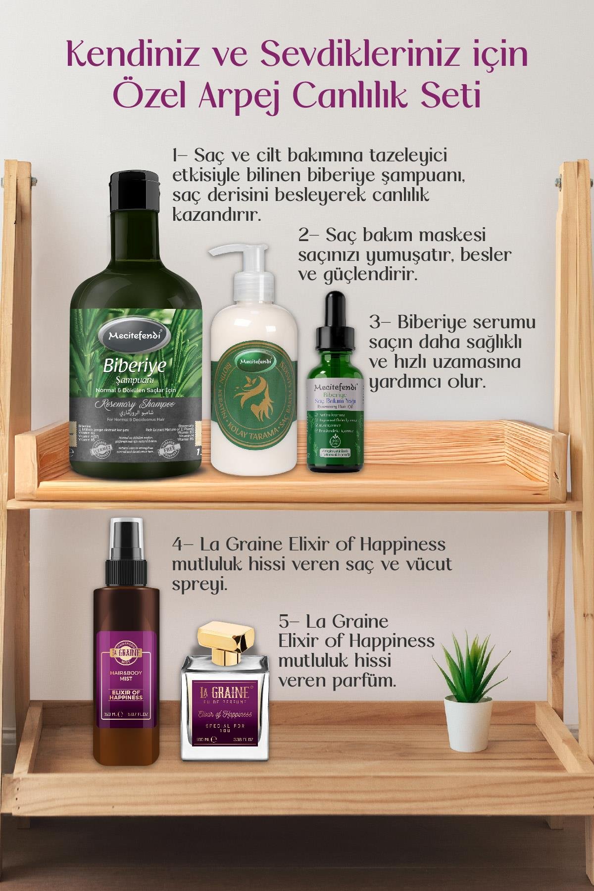 Arpej Kadın Canlılık Seti