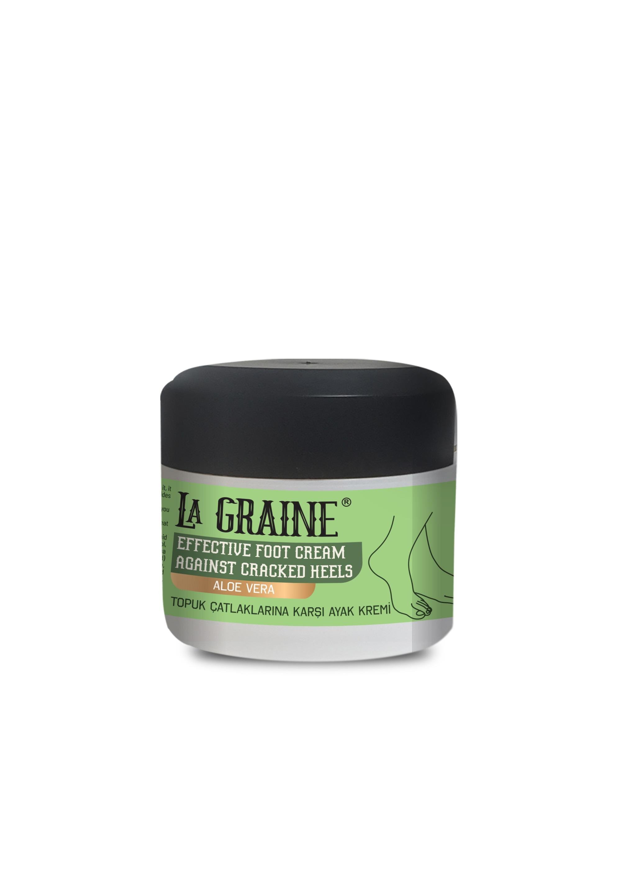 La Graine LA GRAİNE ALOE VERA TOPUK ÇATLAKLARINA KARŞI ETKİLİ AYAK KREMİ 50 ML