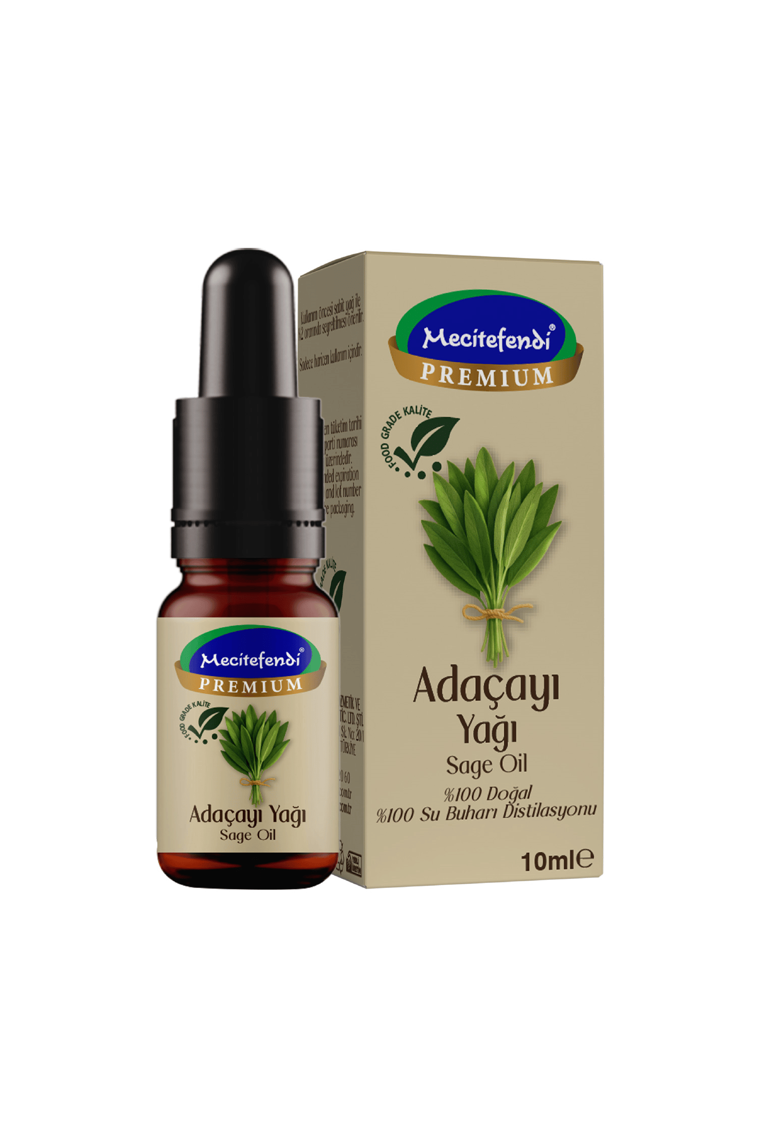 Mecitefendi Adaçayı Yağı 10 Ml