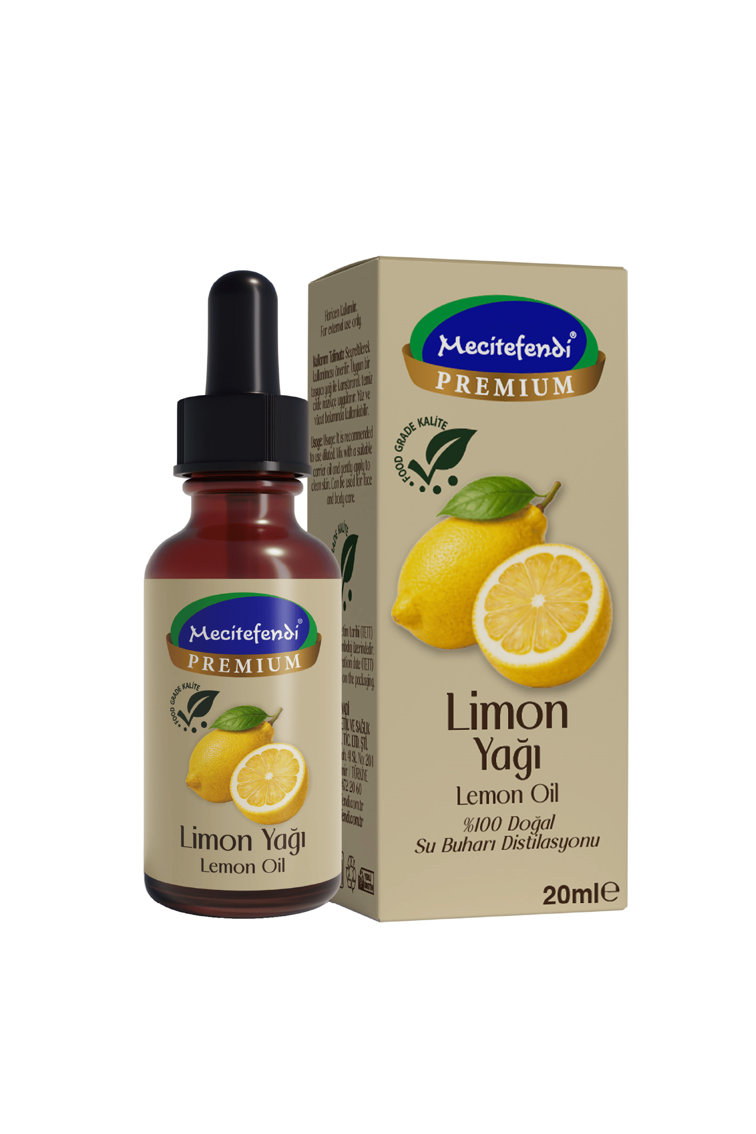 Mecitefendi Limon Yağı 20 Ml