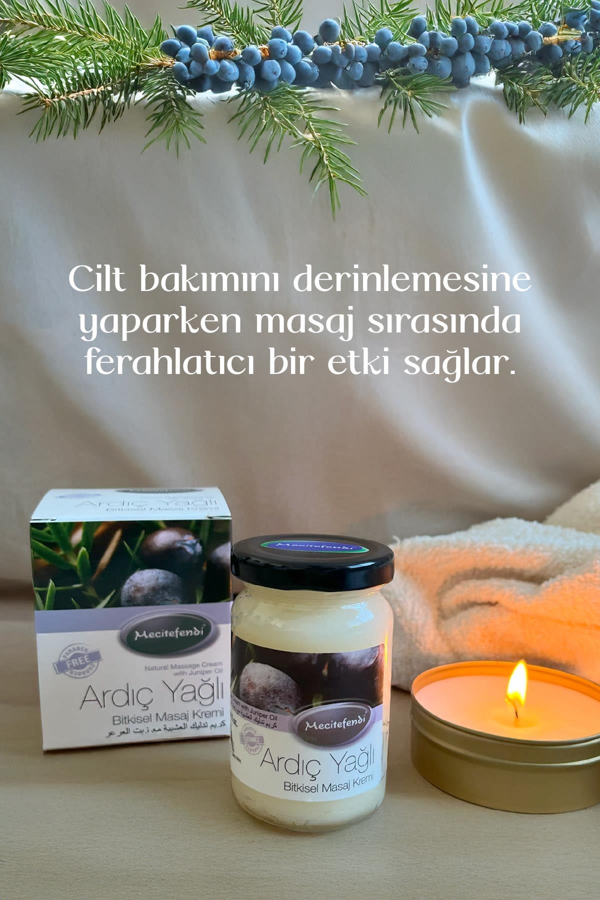 Mecitefendi  MECİTEFENDİ ARDIÇ YAĞLI MASAJ KREMİ 90 ML 