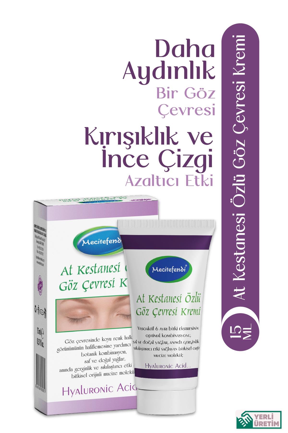 AT KESTANESİ ÖZLÜ  GÖZ ÇEVRESİ KREMİ (15 ml.)