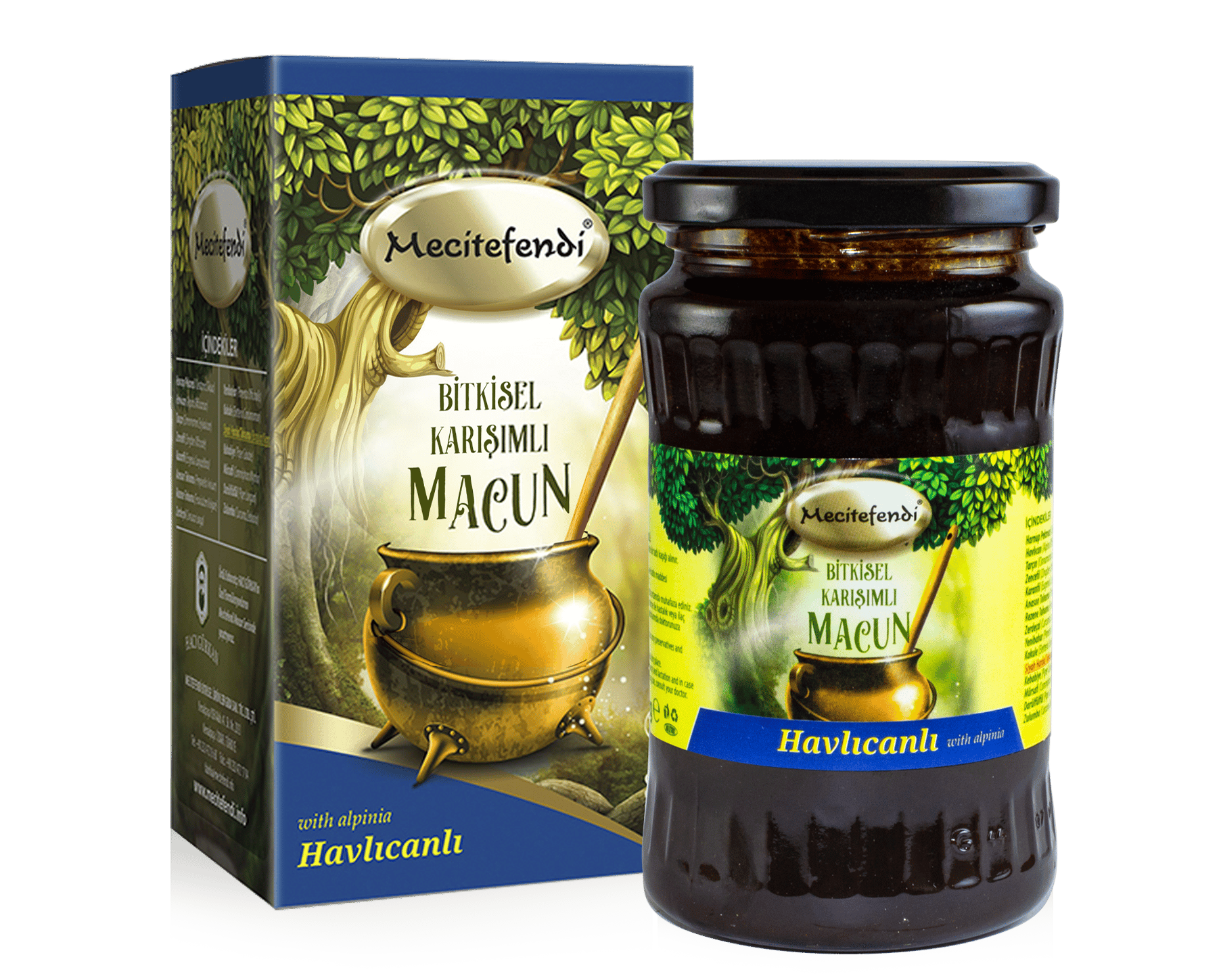 Mecitefendi  MECİTEFENDİ HAVLICANLI MACUN 400 GR 