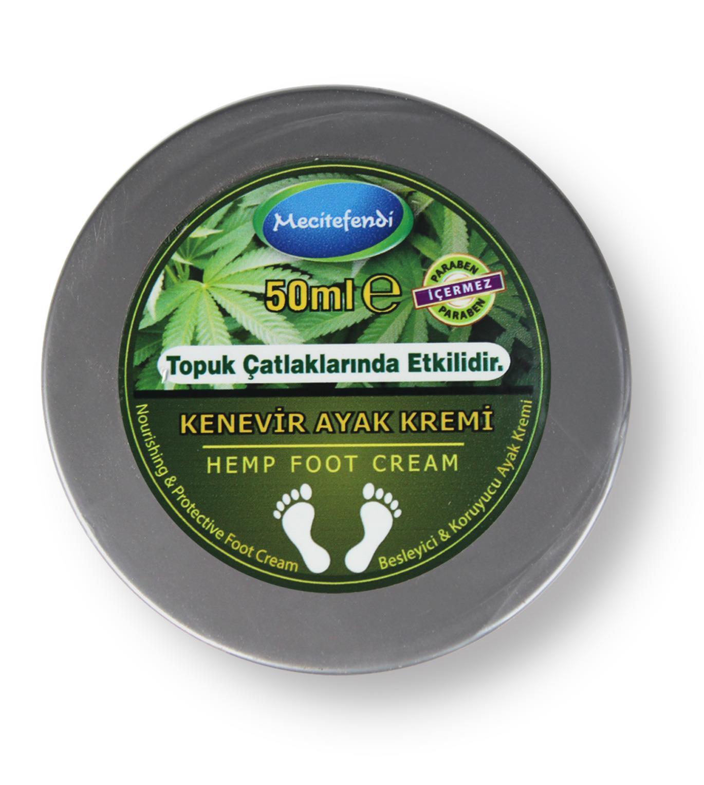 Mecitefendi Mecitefendi Kenevir Ayak Bakım Kremi 50 Ml