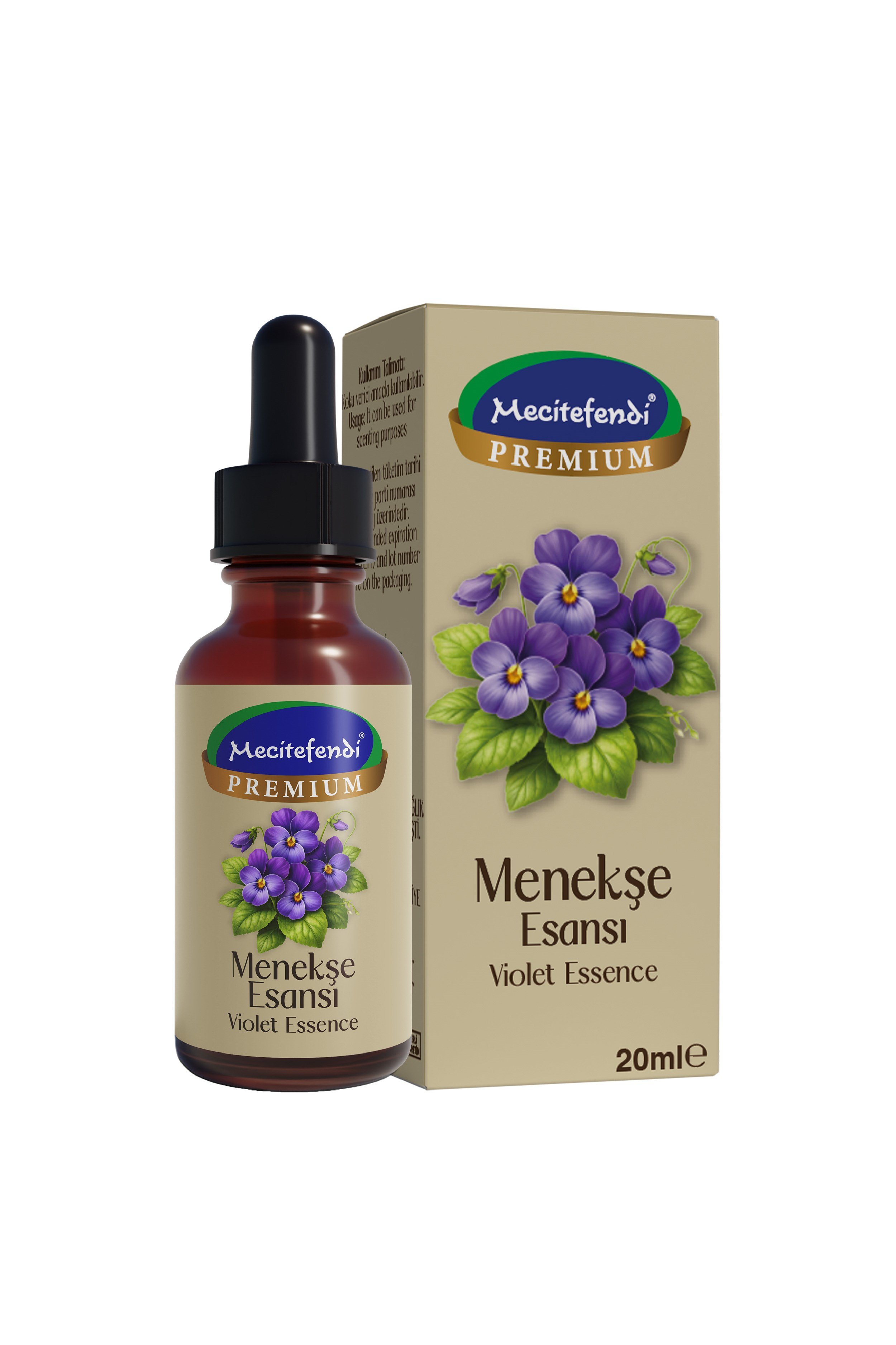 Mecitefendi Mecitefendi Menekşe Esansı 20 Ml Esans ve Aromalar