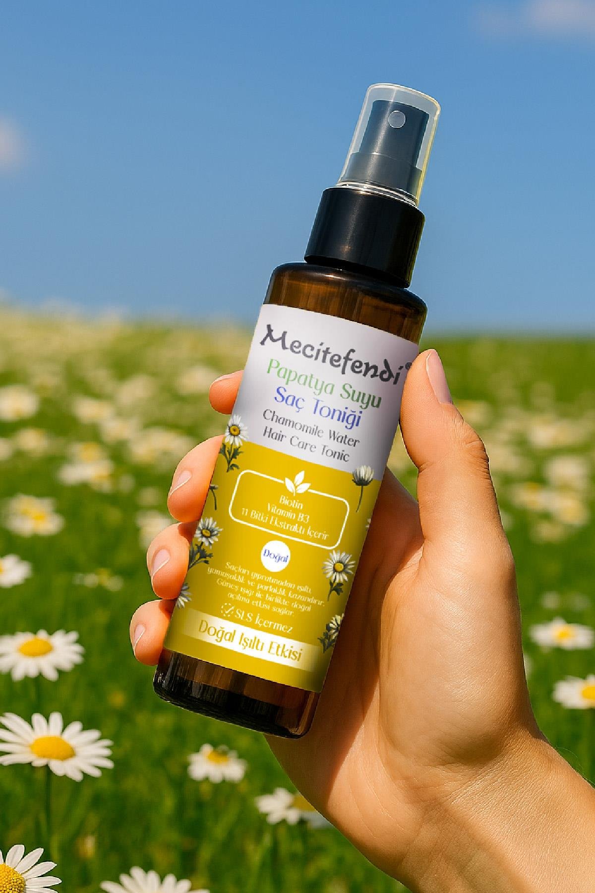 Mecitefendi MECİTEFENDİ PAPATYA SUYU SAÇ TONİĞİ 150 ML