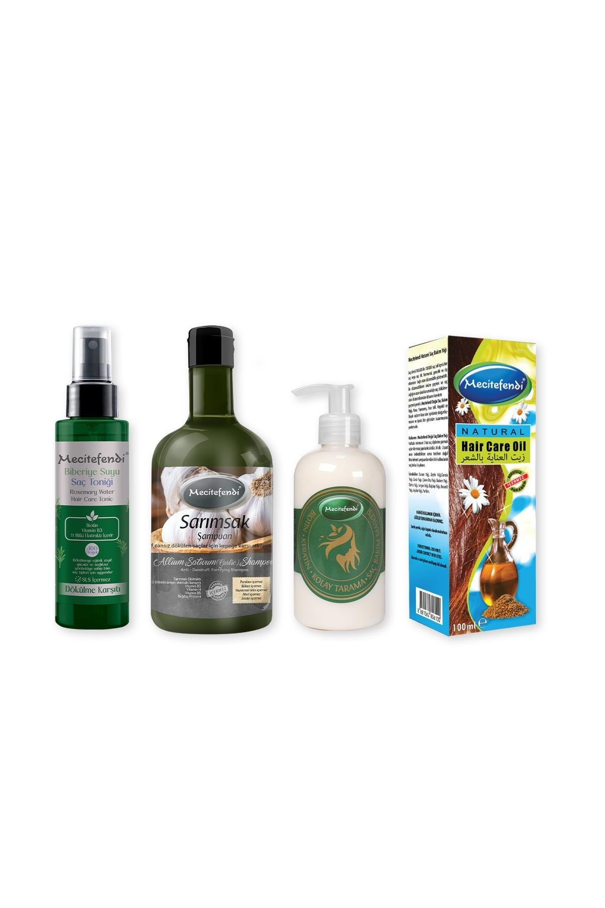 Mecitefendi SAÇ BAKIM SETİ (NORMAL SAÇLAR)