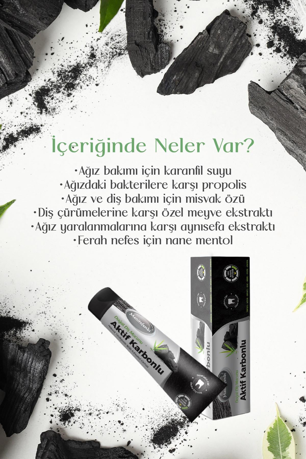 Mecitefendi  MECİTEFENDİ AKTİF KARBONLU DİŞ MACUNU 75 ML 