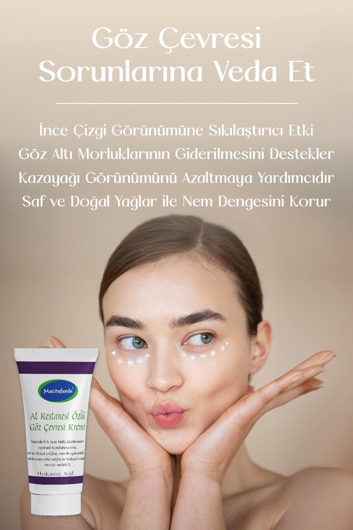 Mecitefendi MECITEFENDI AT KESTANESİ ÖZLÜ  GÖZ ÇEVRESİ KREMİ (15 ml.)