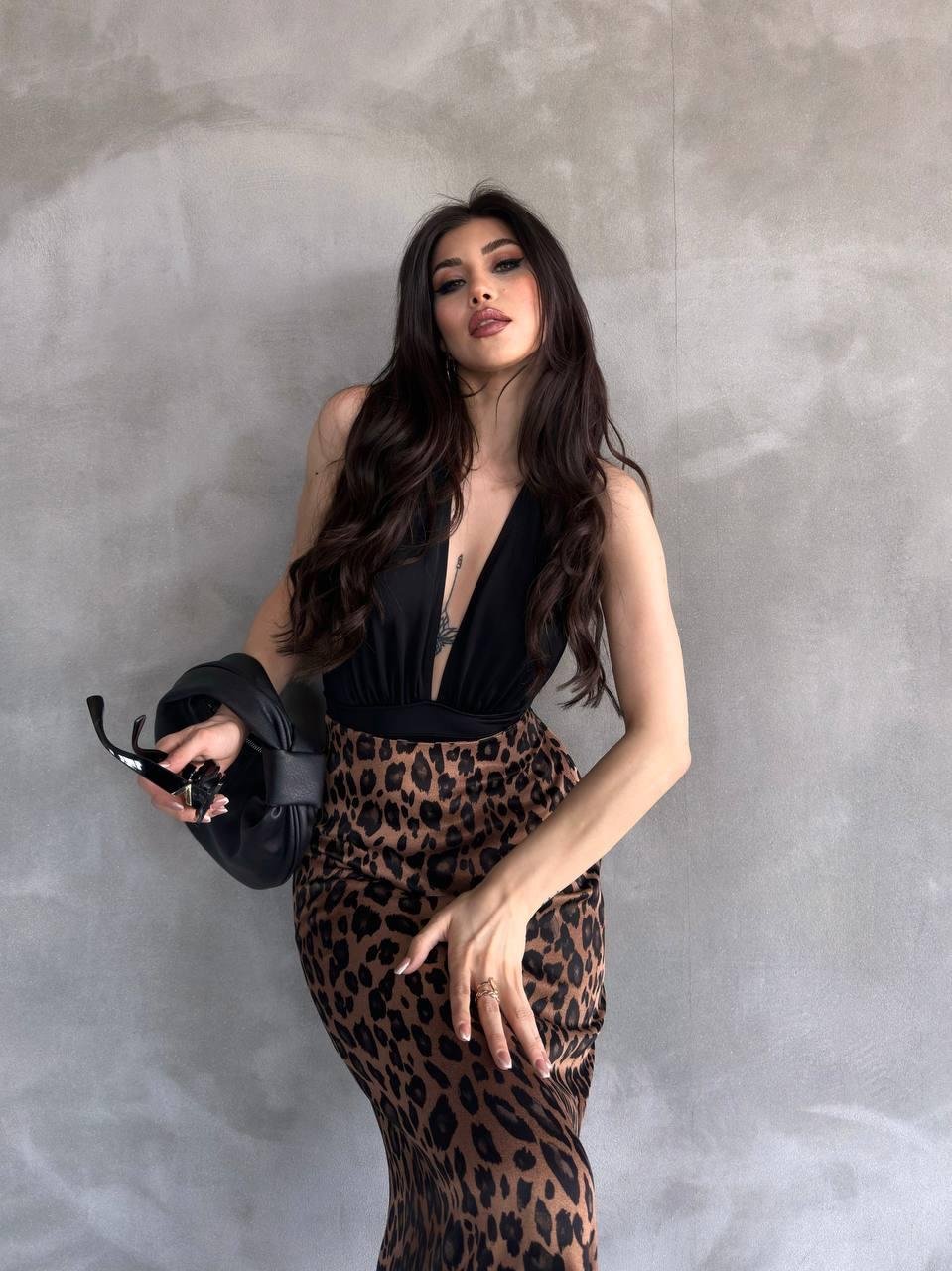 Leopar Saten Etek 