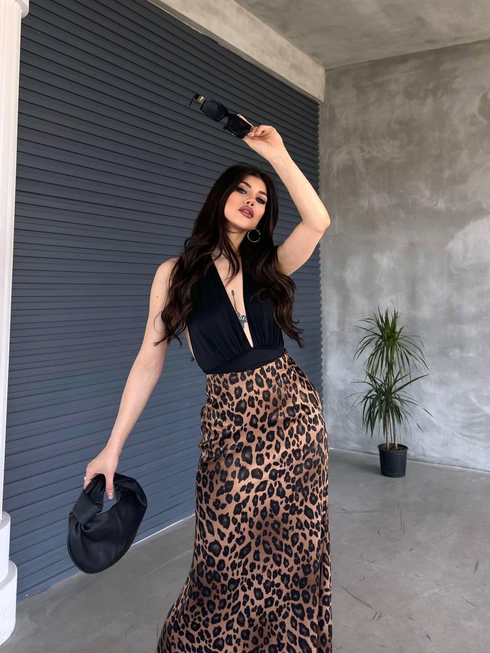 Leopar Saten Etek 
