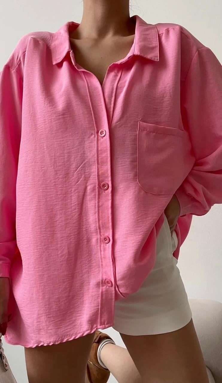 Pembe Modal Gömlek