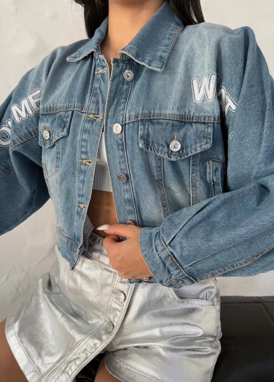 What You Mean Denim Ceket