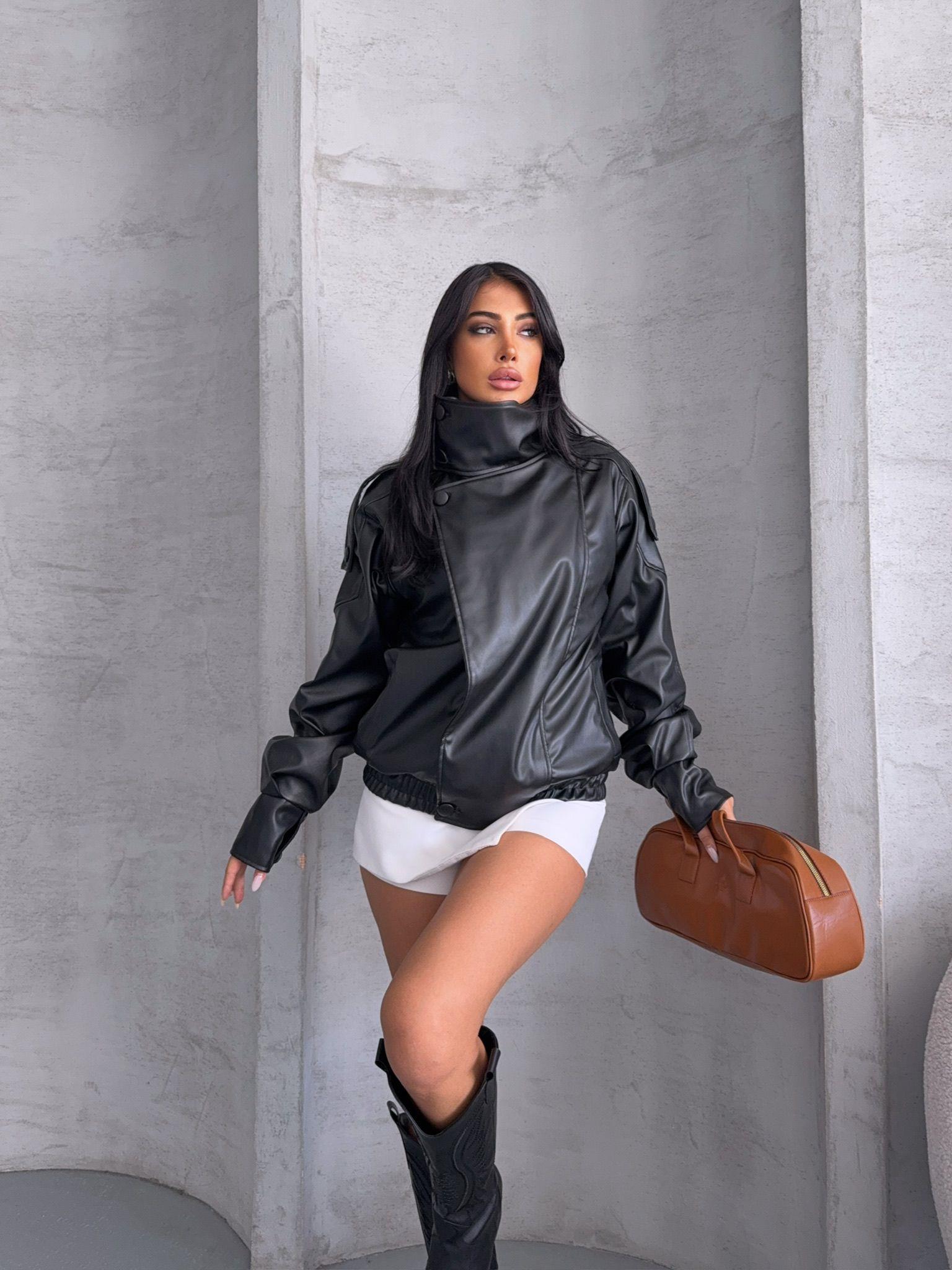 YSL Oversize Viral Deri Ceket