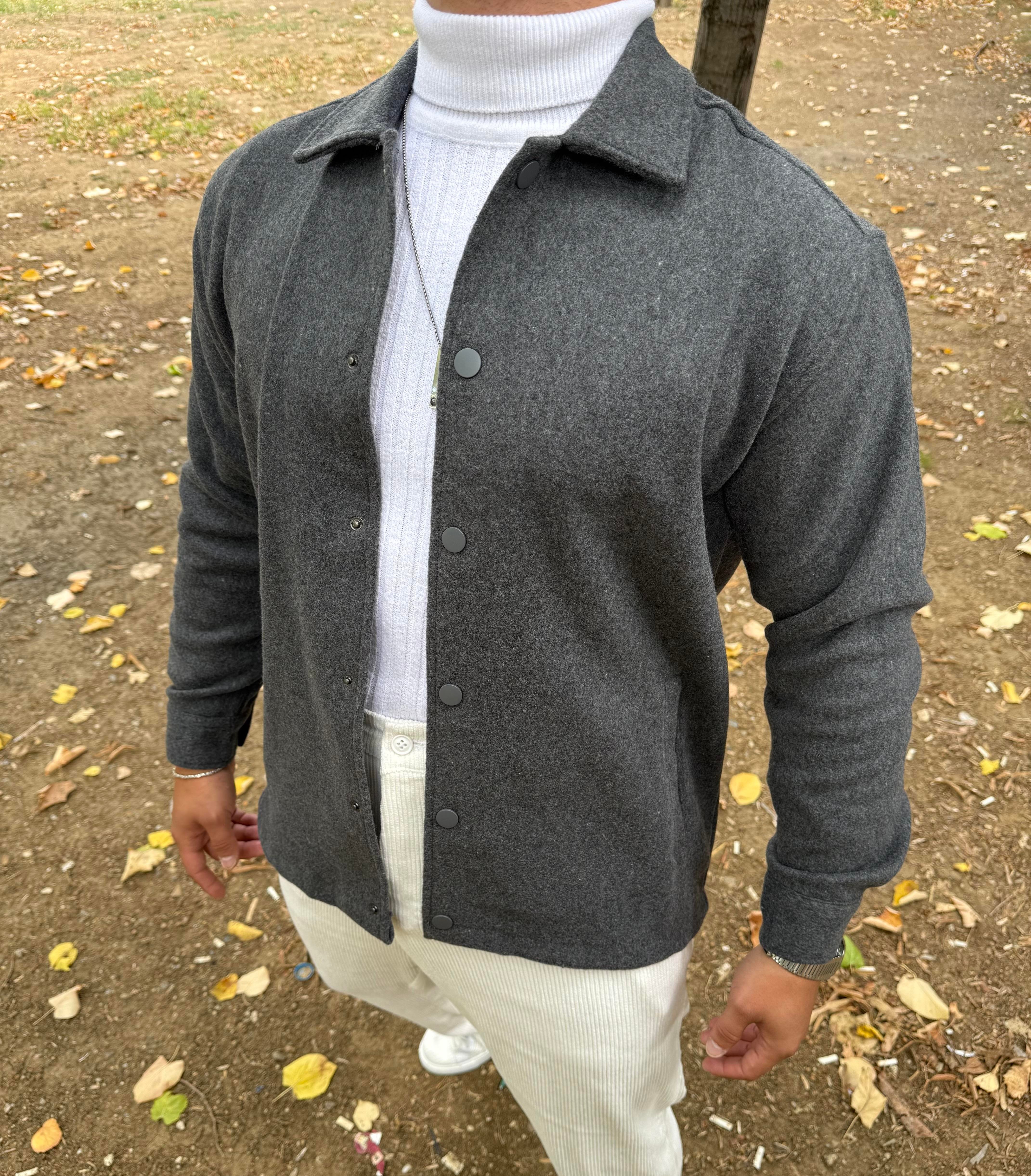 QSR KAŞE CEKET ANTRASİT