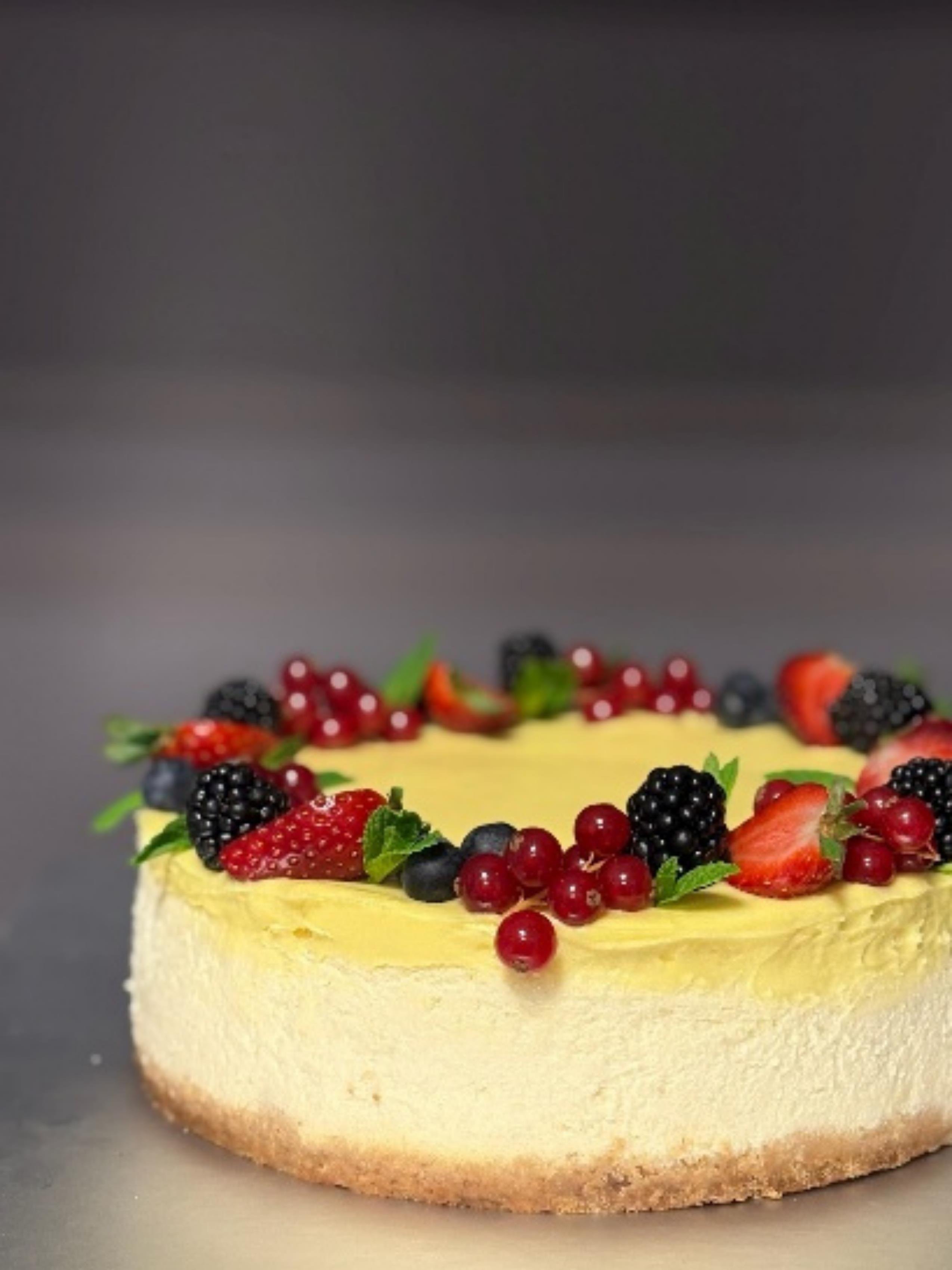 Limonlu Orman Meyveli  Cheesecake