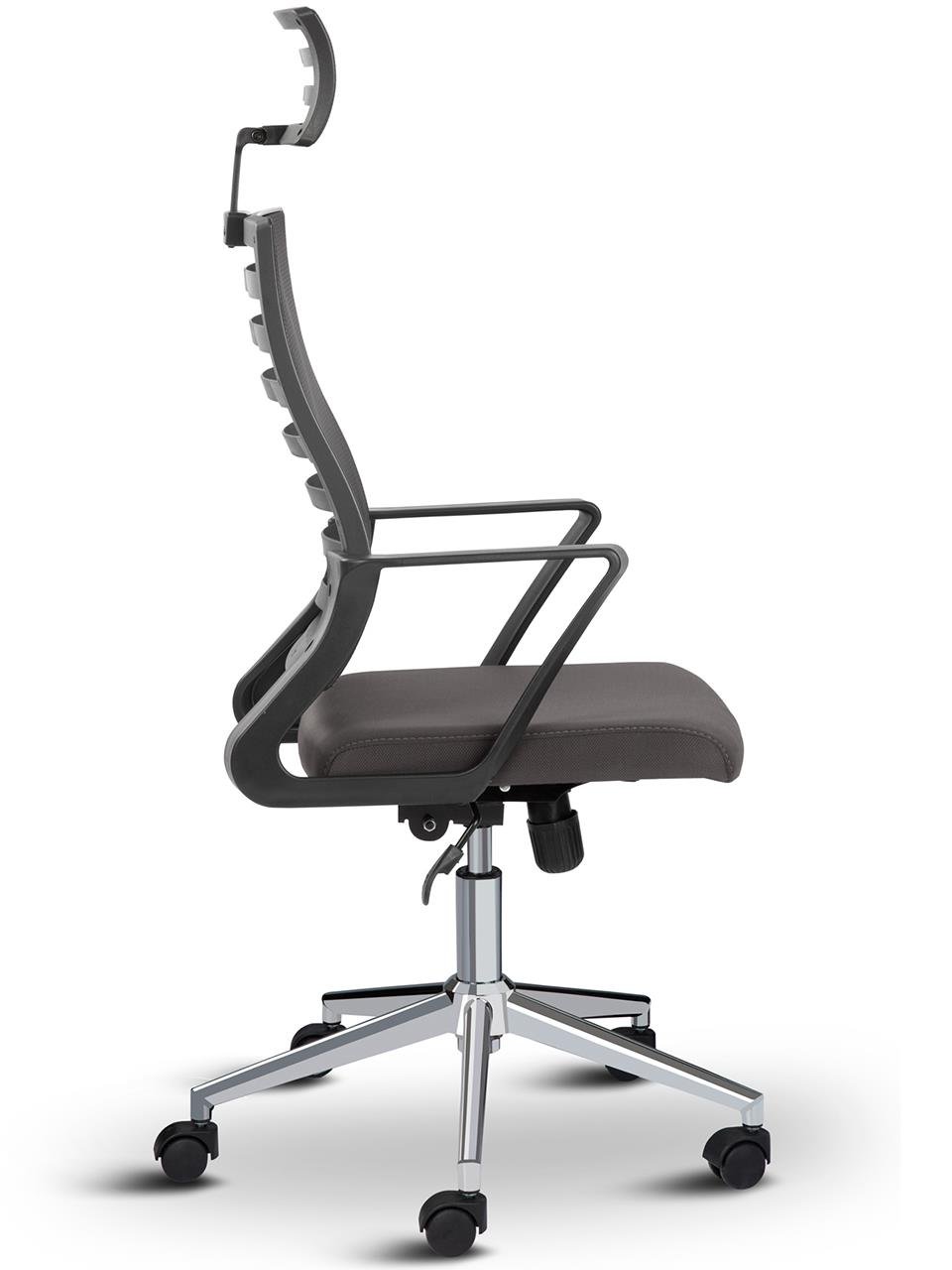 Asbir Mobilya Capri Başlıklı Fileli Başlıklı Metal Ayaklı Ofis Koltuğu Çalışma Koltuğu