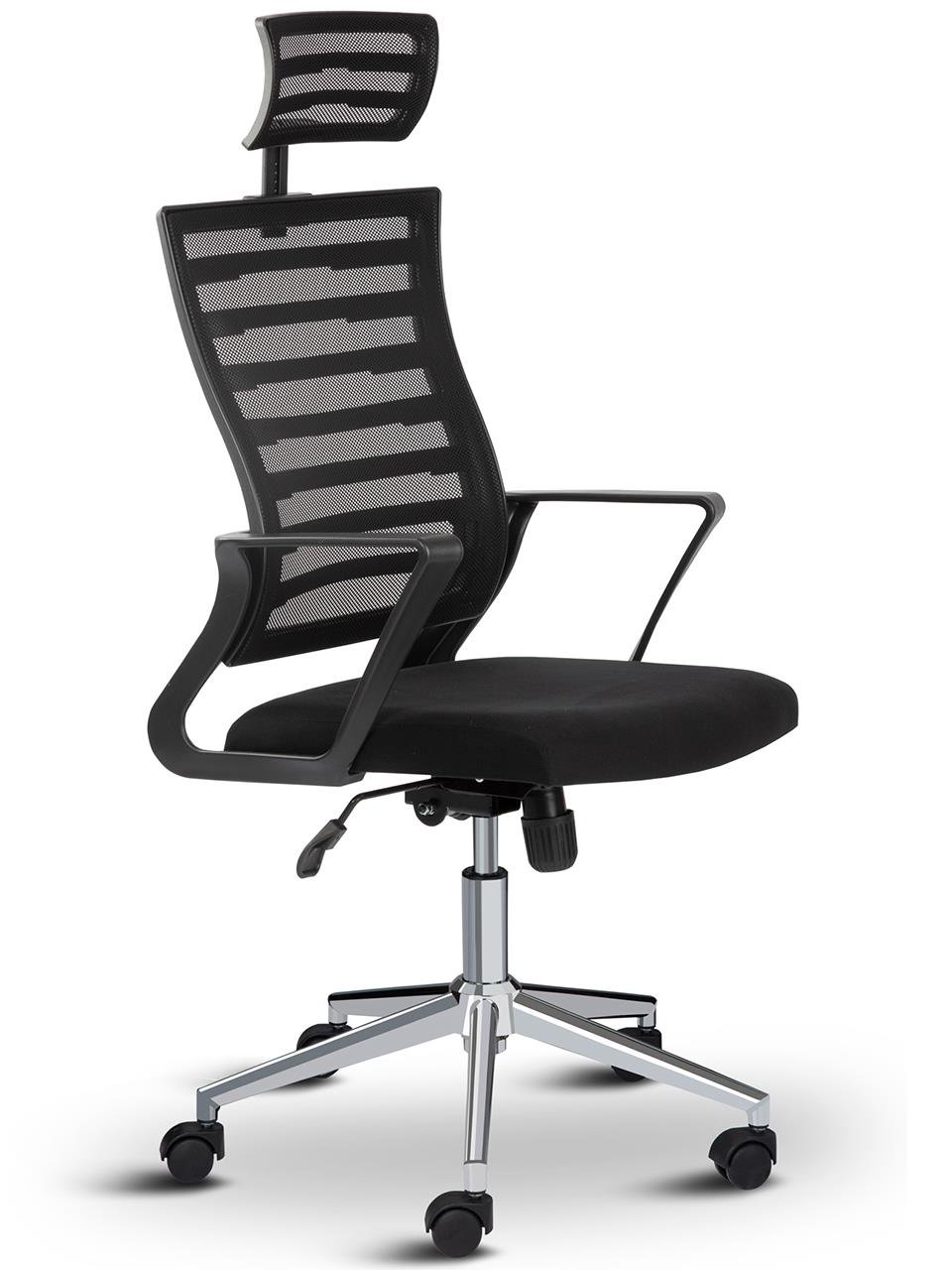 Asbir Mobilya Capri Başlıklı Fileli Başlıklı Metal Ayaklı Ofis Koltuğu Çalışma Koltuğu