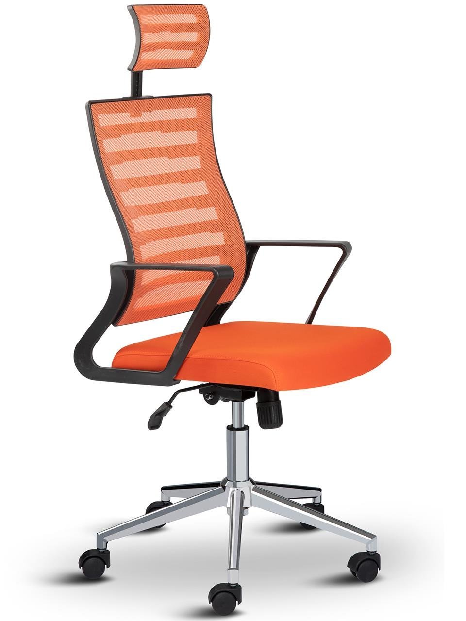 Asbir Mobilya Capri Başlıklı Fileli Başlıklı Metal Ayaklı Ofis Koltuğu Çalışma Koltuğu