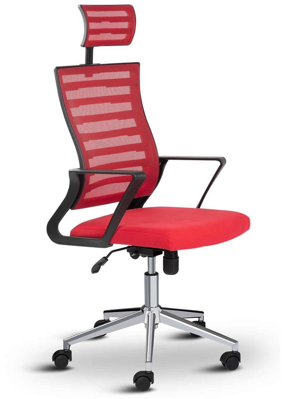 Asbir Mobilya Capri Başlıklı Fileli Başlıklı Metal Ayaklı Ofis Koltuğu Çalışma Koltuğu