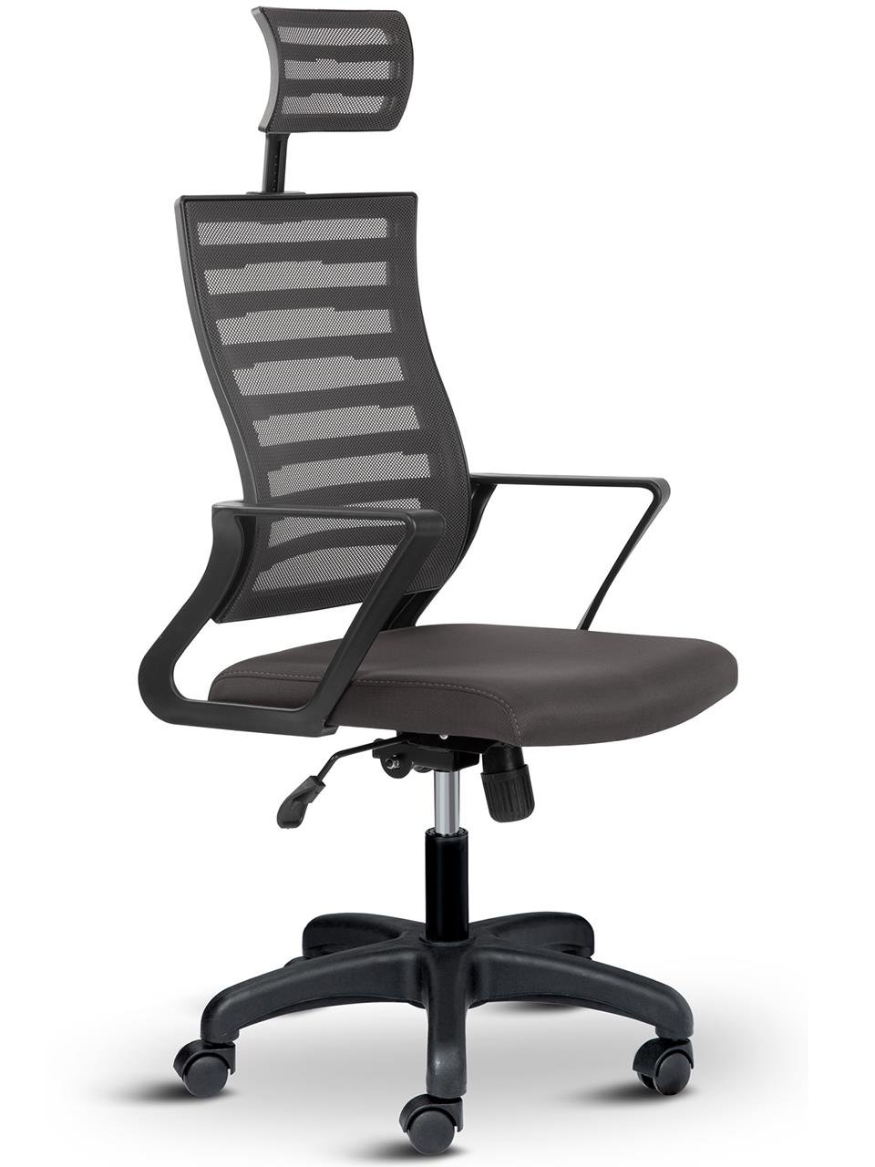 Asbir Mobilya Capri Başlıklı Fileli Ev Ofis Koltuğu Çalışma Koltuğu Bilgisayar Sandalyesi