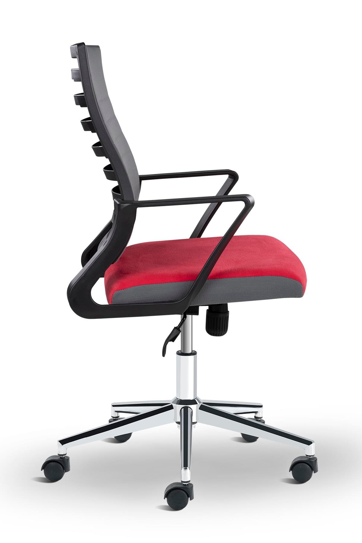 Asbir Mobilya Rigel 55300 Metal Ayaklı Çalışma Koltuğu Ofis Sandalyesi