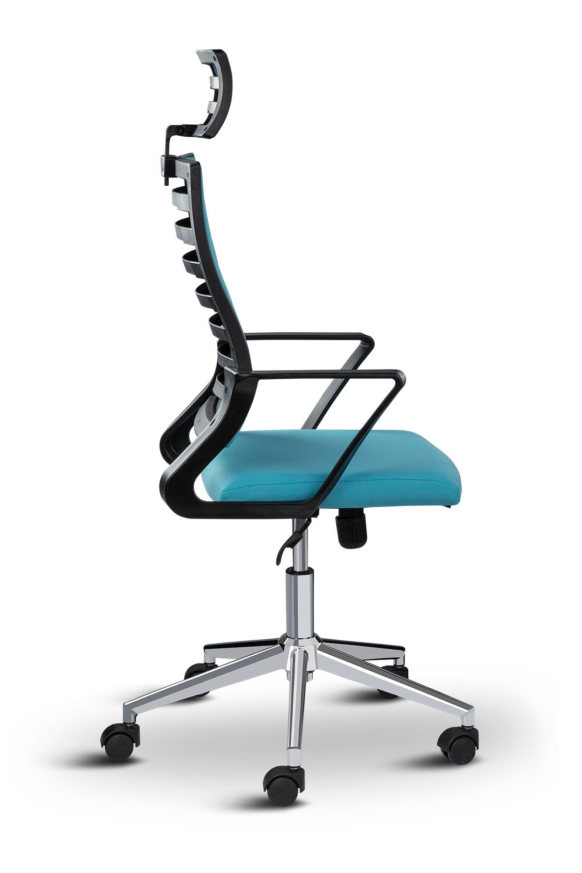 Asbir Mobilya Rigel Başlıklı Metal Ayaklı Çalışma Koltuğu Ofis Sandalyesi