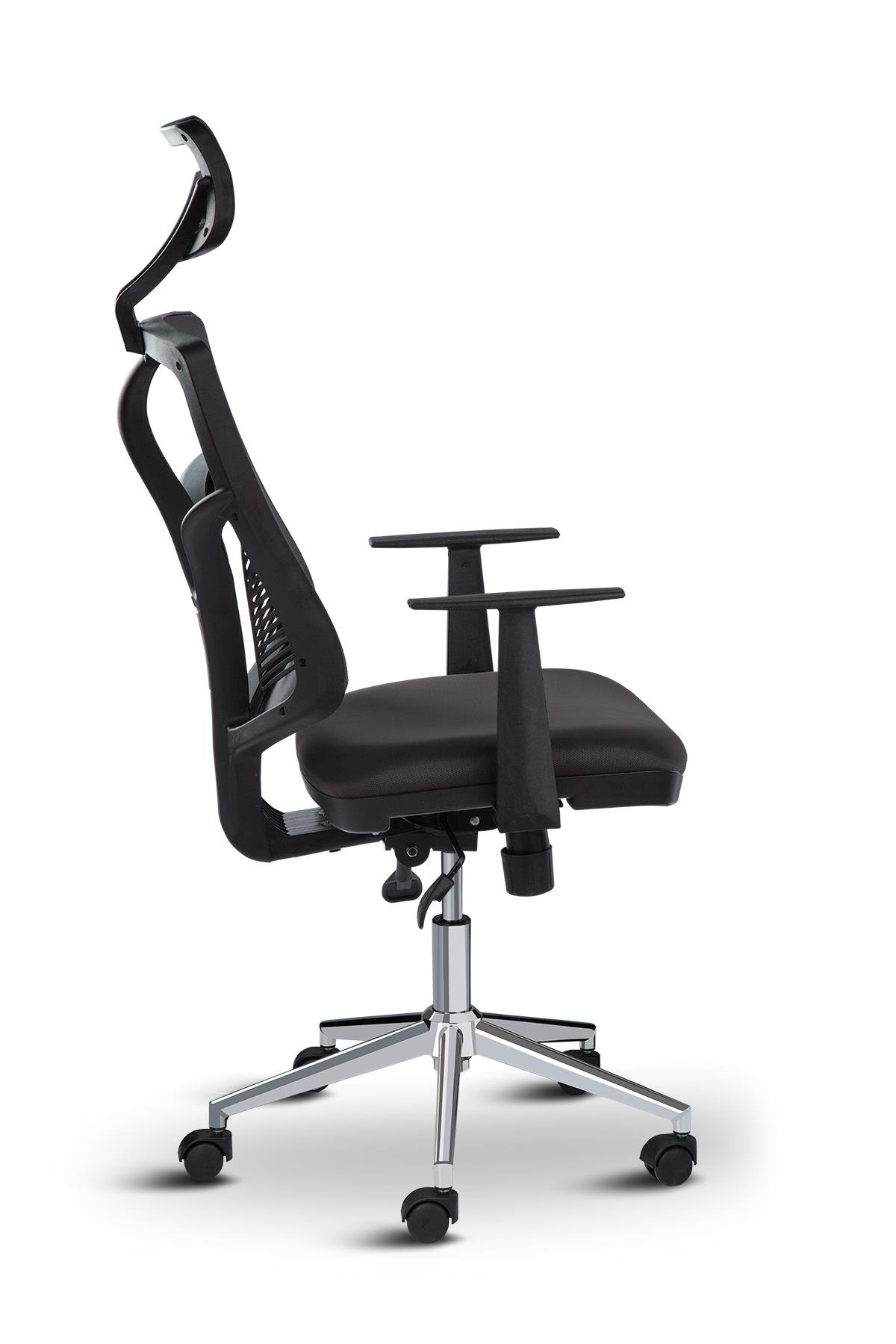 Asbir Mobilya Venedik Plus 50300 Fileli Başlıklı Yönetici Ofis Koltuğu Çalışma Koltuğu