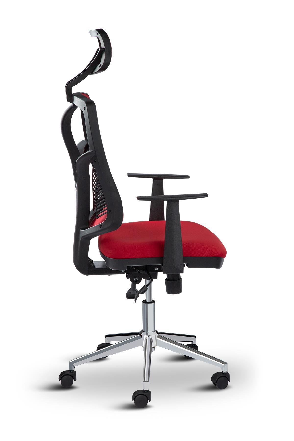 Asbir Mobilya Venedik Plus 50300 Fileli Başlıklı Yönetici Ofis Koltuğu Çalışma Koltuğu