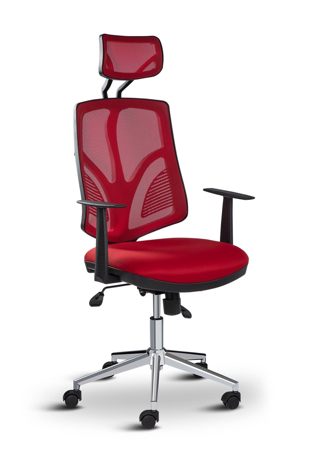 Asbir Mobilya Venedik Plus 50300 Fileli Başlıklı Yönetici Ofis Koltuğu Çalışma Koltuğu