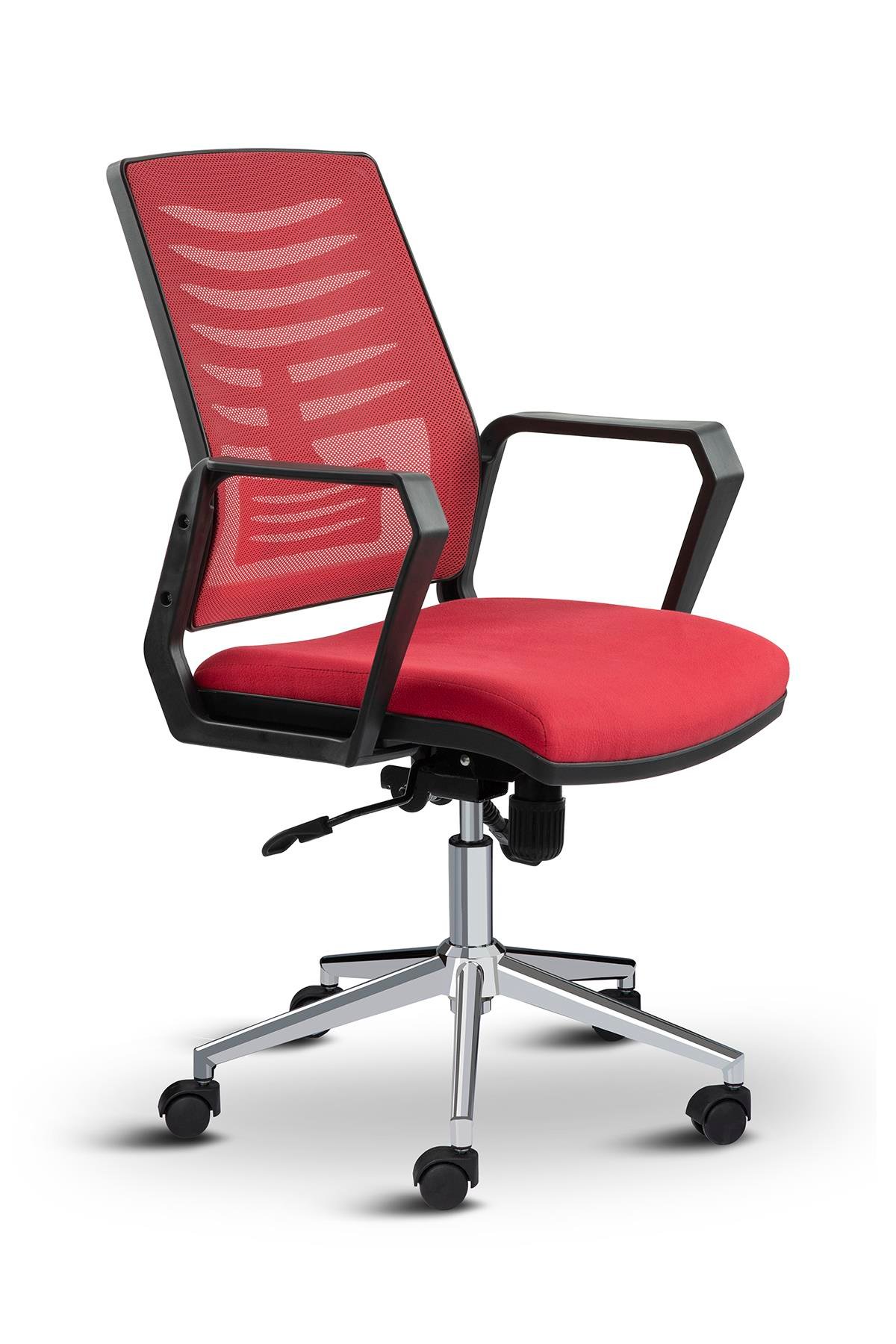 Asbir Mobilya Metis Metal Ayaklı Çalışma Koltuğu Ofis Sandalyesi  Bilgisayar Koltuğu