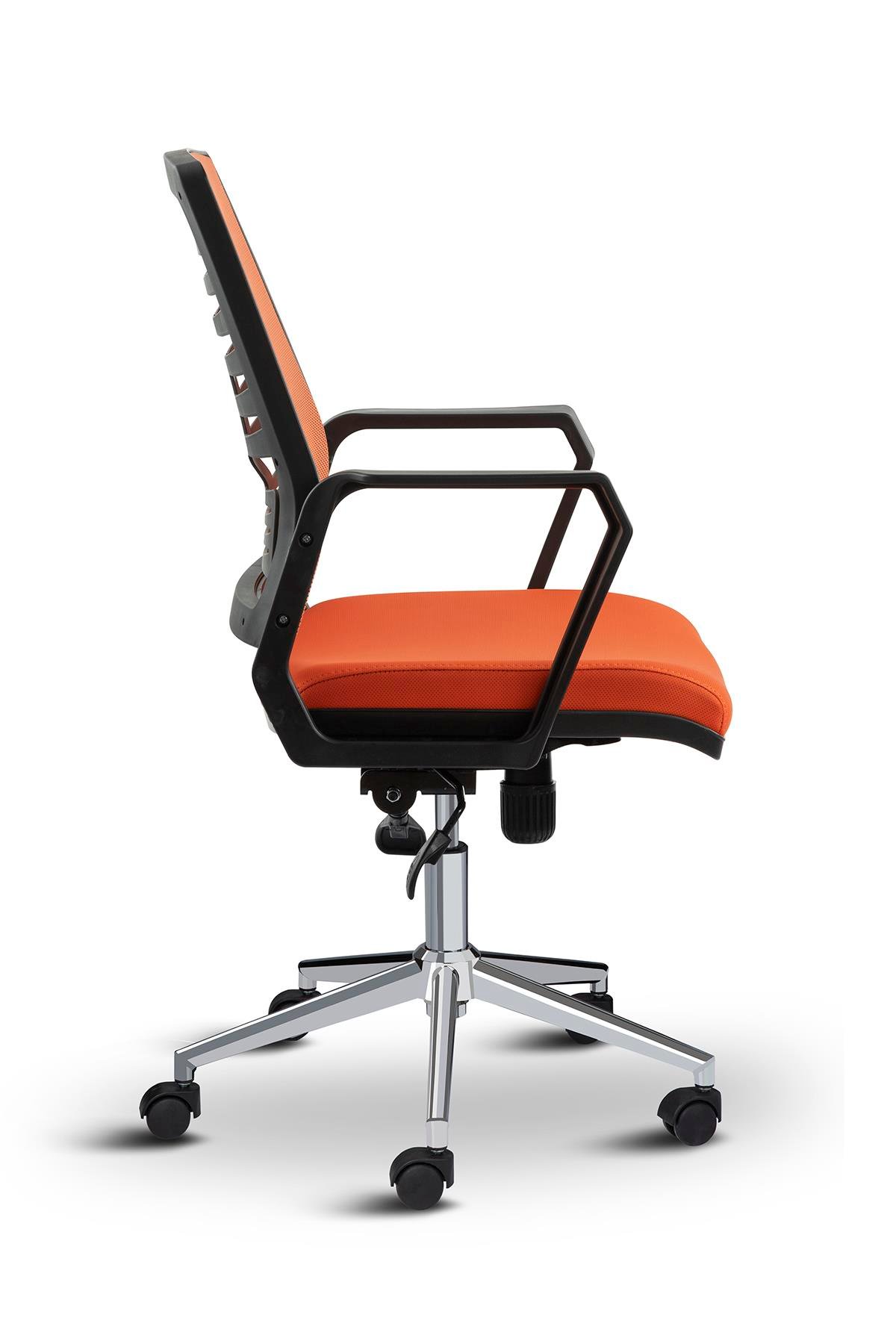 Asbir Mobilya Metis Metal Ayaklı Çalışma Koltuğu Ofis Sandalyesi  Bilgisayar Koltuğu
