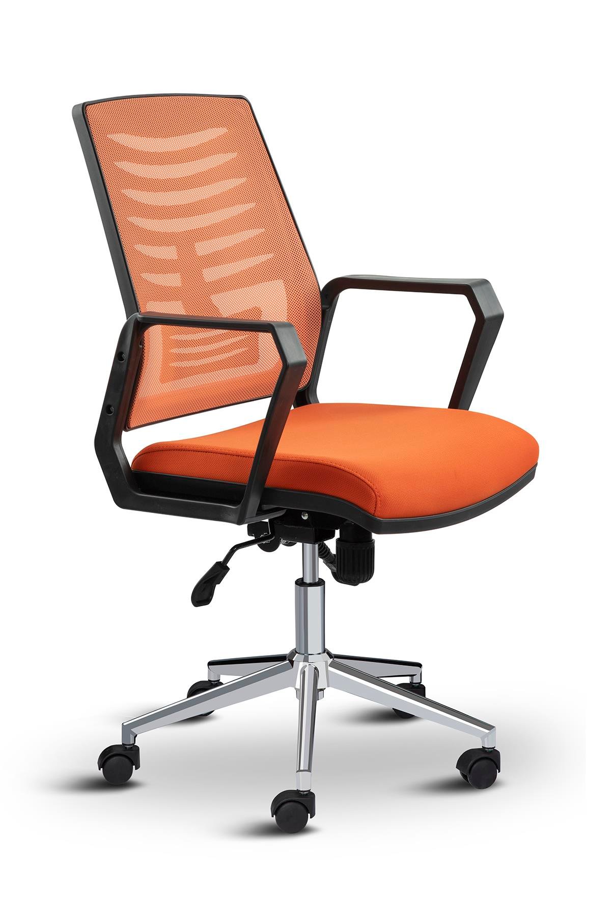 Asbir Mobilya Metis Metal Ayaklı Çalışma Koltuğu Ofis Sandalyesi  Bilgisayar Koltuğu