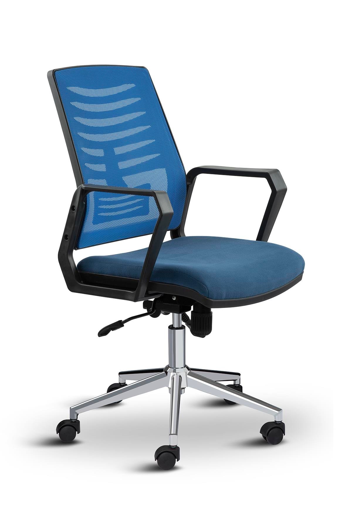 Asbir Mobilya Metis Metal Ayaklı Çalışma Koltuğu Ofis Sandalyesi  Bilgisayar Koltuğu