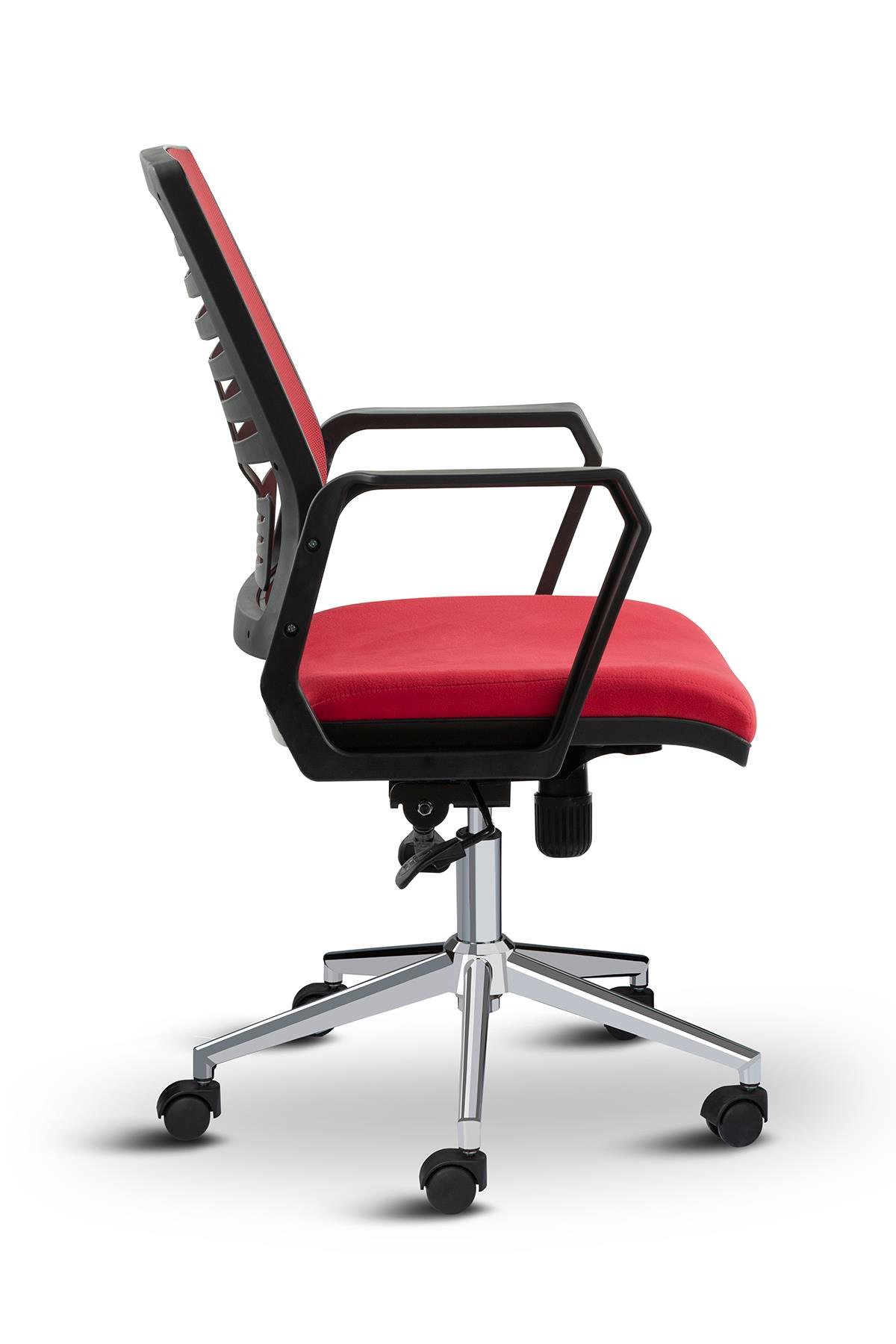 Asbir Mobilya Metis Metal Ayaklı Çalışma Koltuğu Ofis Sandalyesi  Bilgisayar Koltuğu