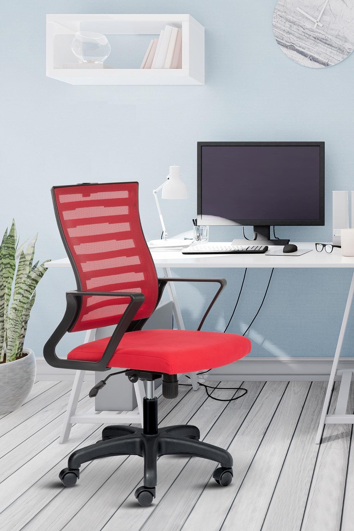 Asbir Mobilya Capri Fileli  Ofis Koltuğu Çalışma Koltuğu