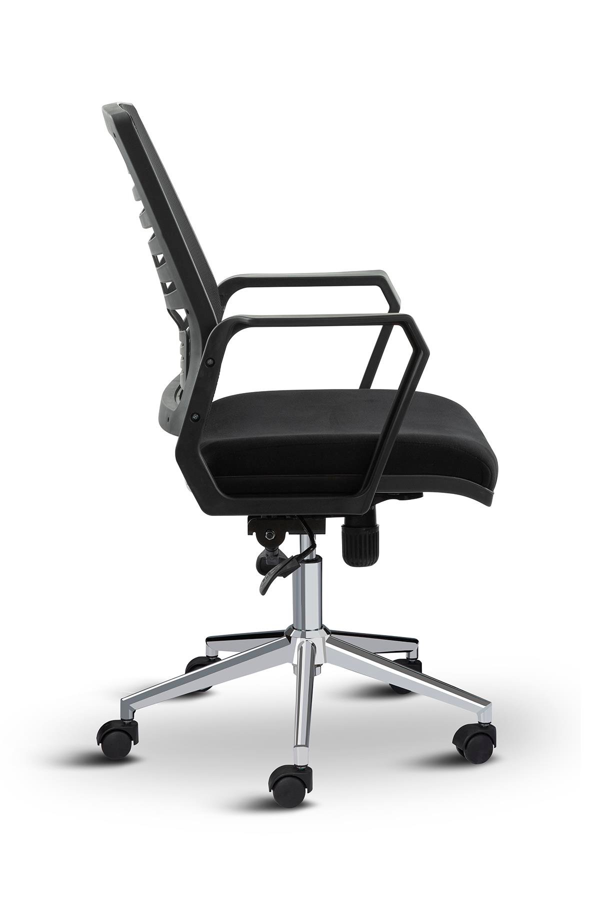 Asbir Mobilya Metis Metal Ayaklı Çalışma Koltuğu Ofis Sandalyesi  Bilgisayar Koltuğu