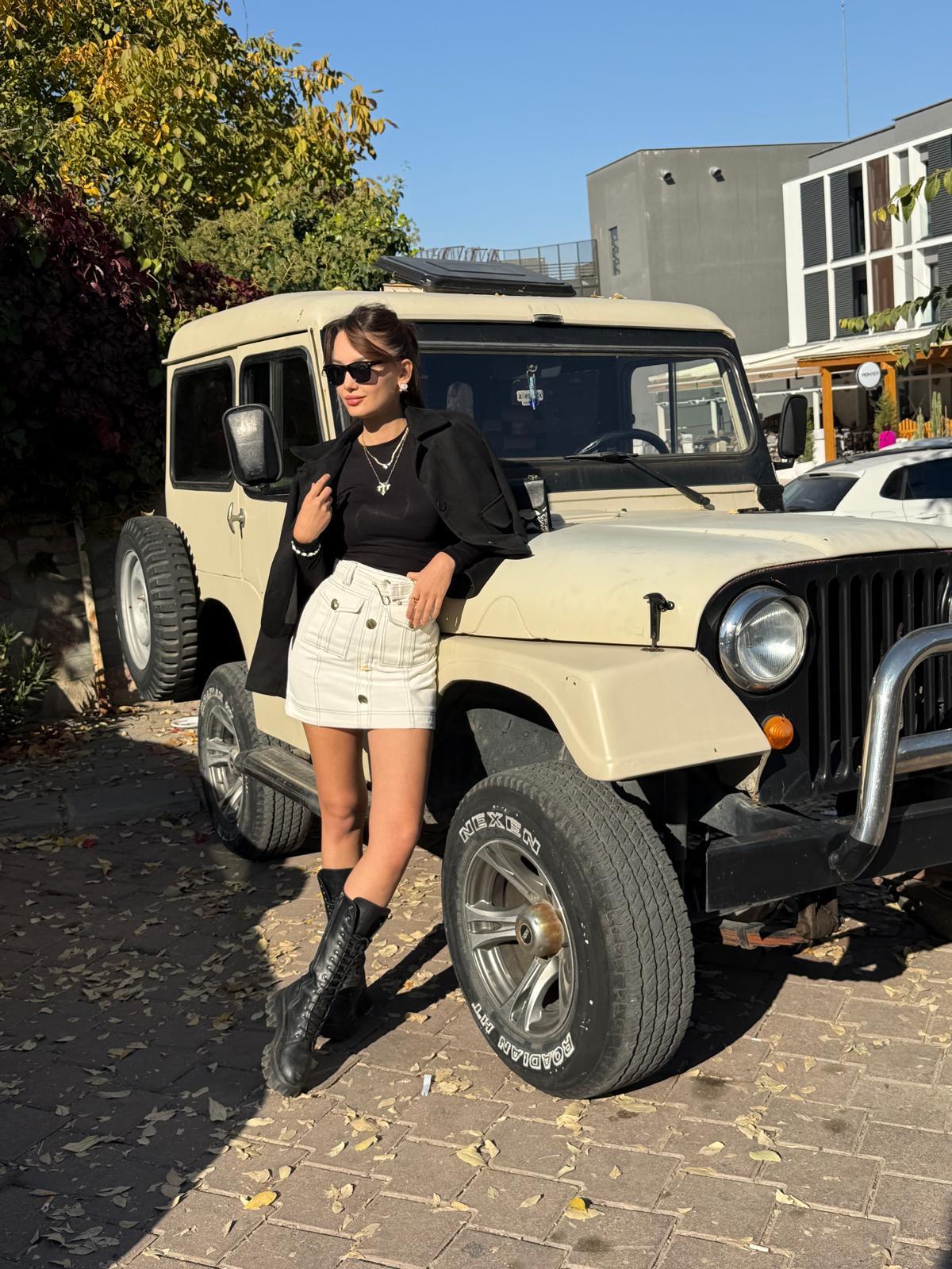 Kemerli Heli Etek