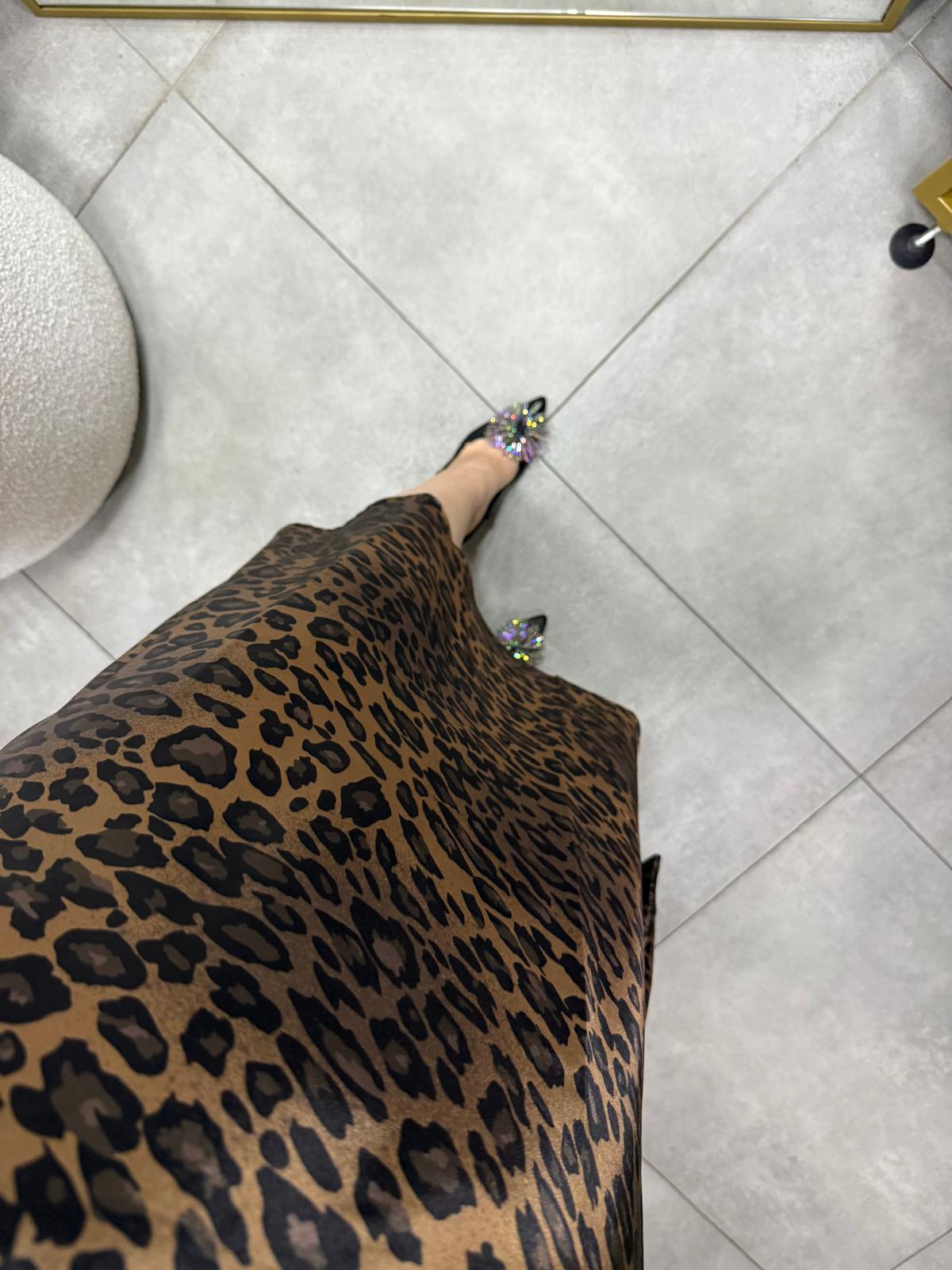 Leopar Saten Etek