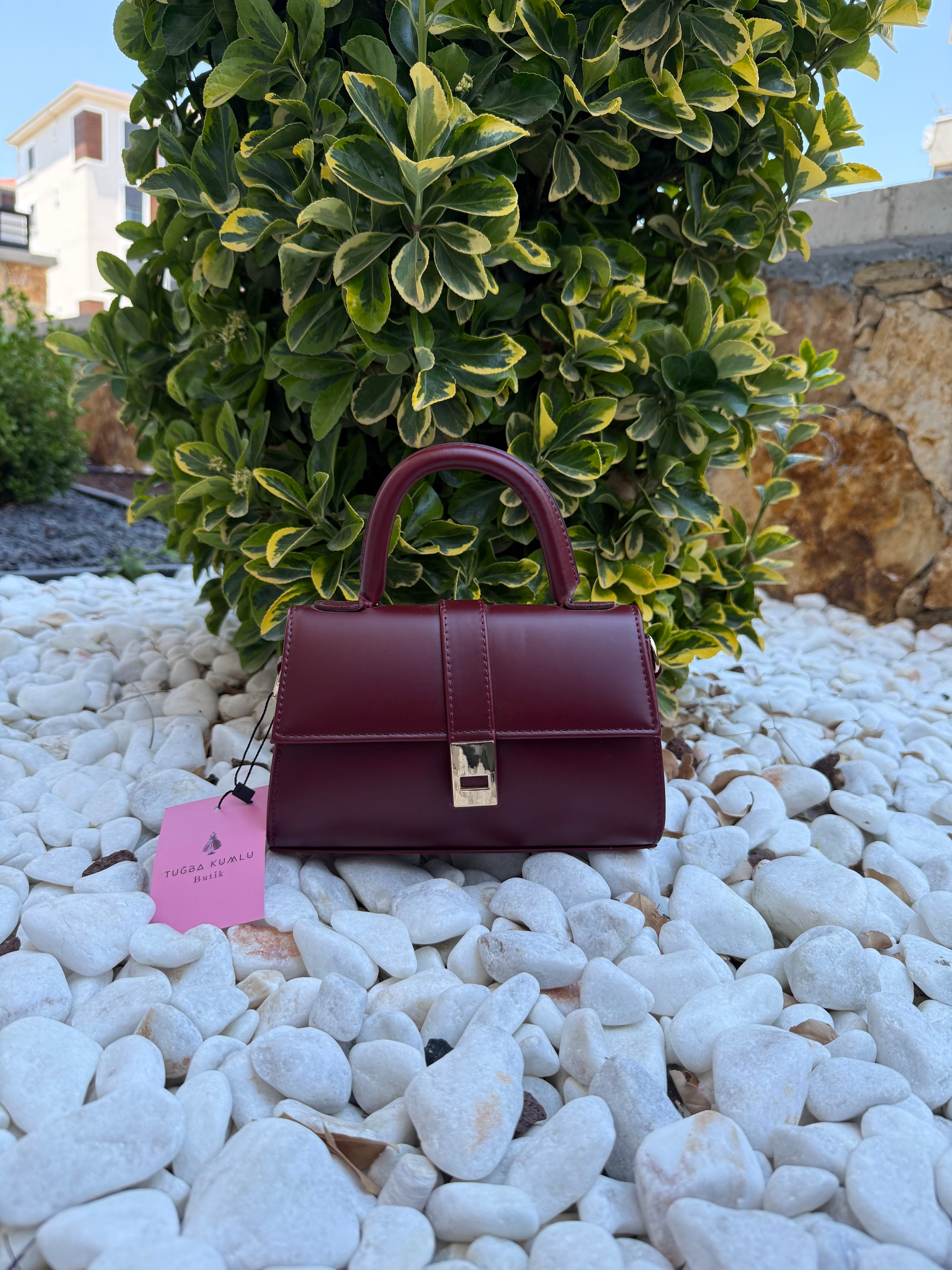 Monaco Bordo Çanta